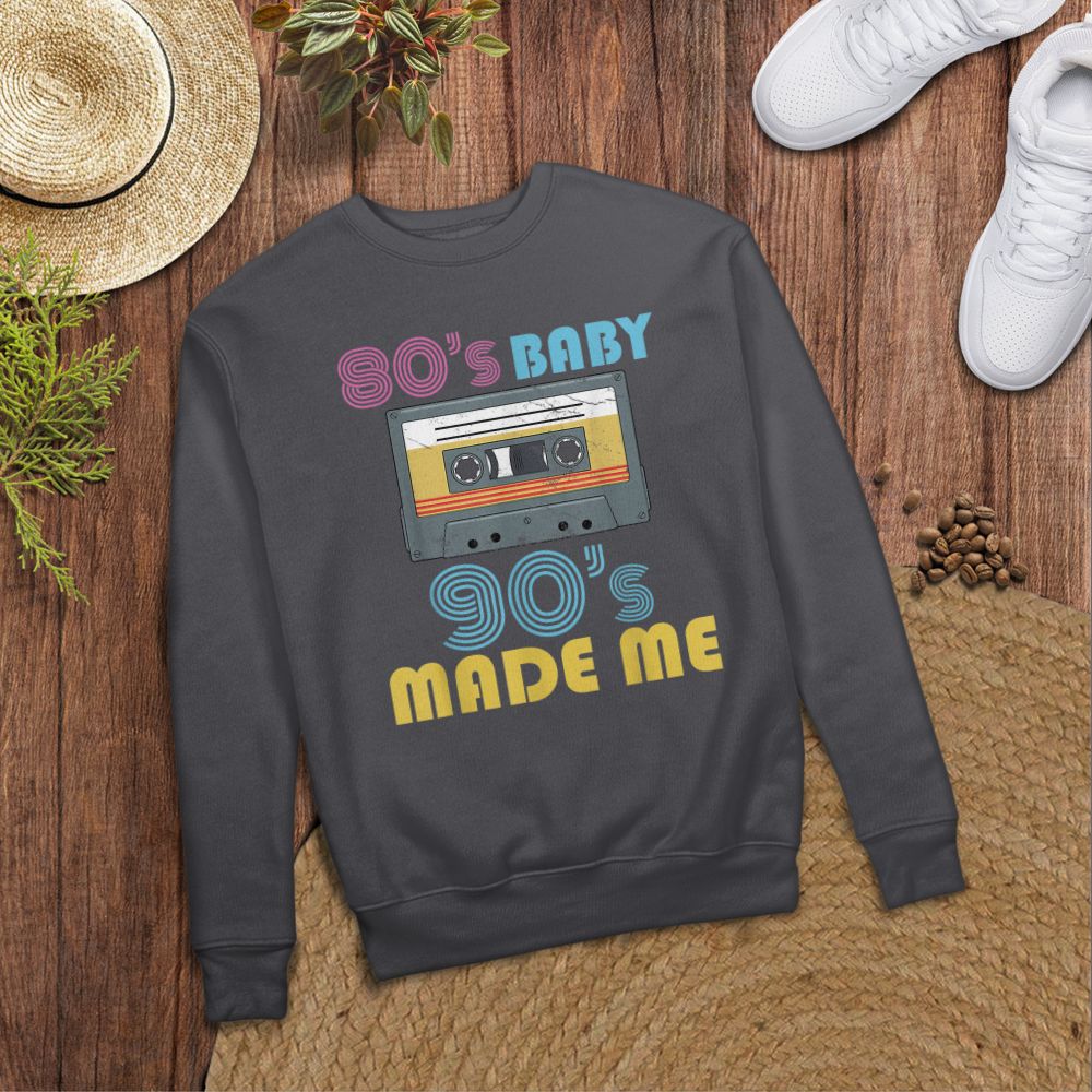 Hip Hop 90s Outfit 80s Baby 90s Made Mes Hip Hop T-Shirt