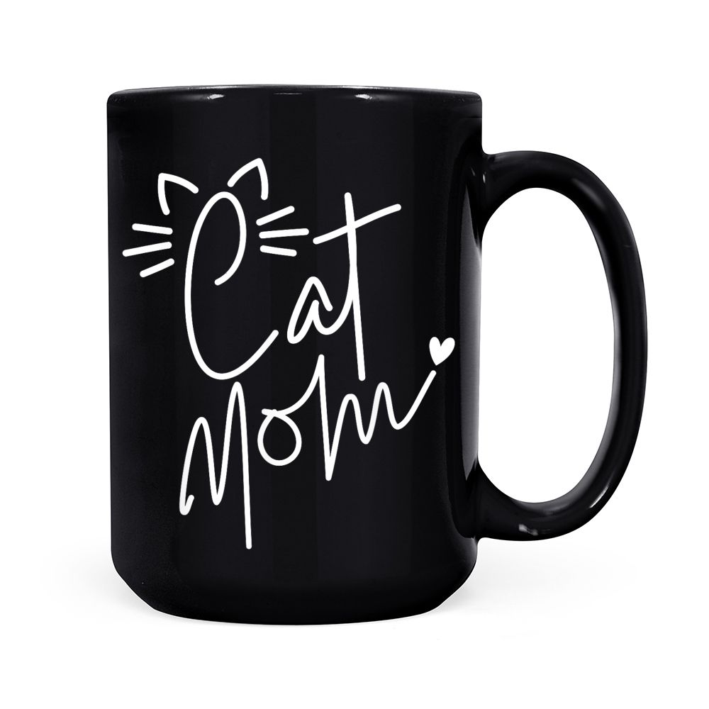 Best Cat Mom Mother Kitty - Cat Mom Black Mug