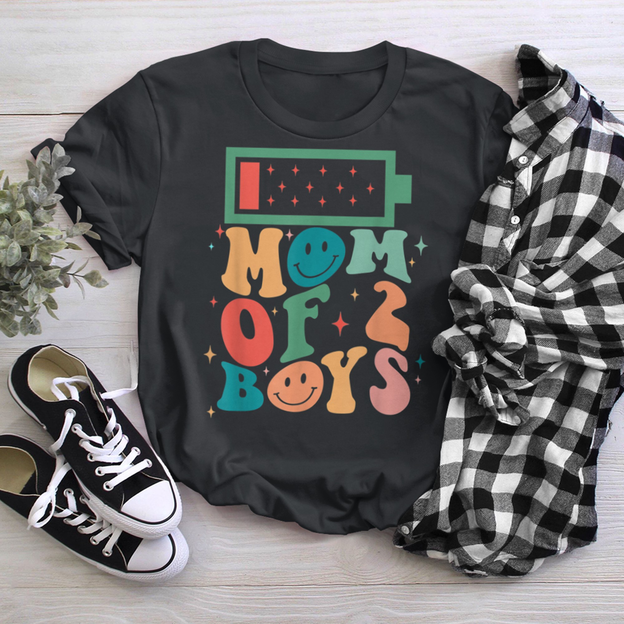Mom of from Son Mothers Day Birthday (5) t-shirt black
