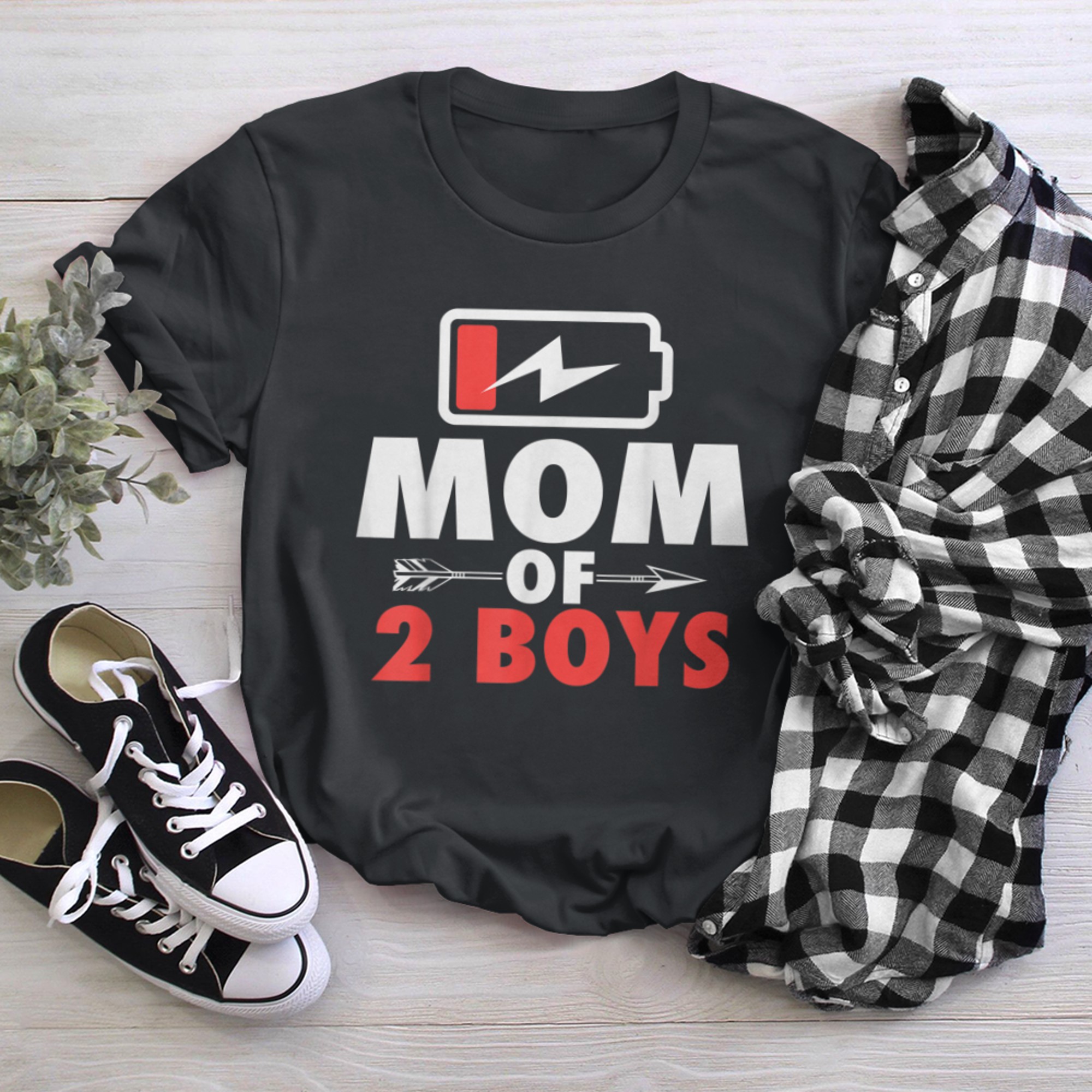 Mom of from Son Mothers Day Birthday (8) t-shirt black