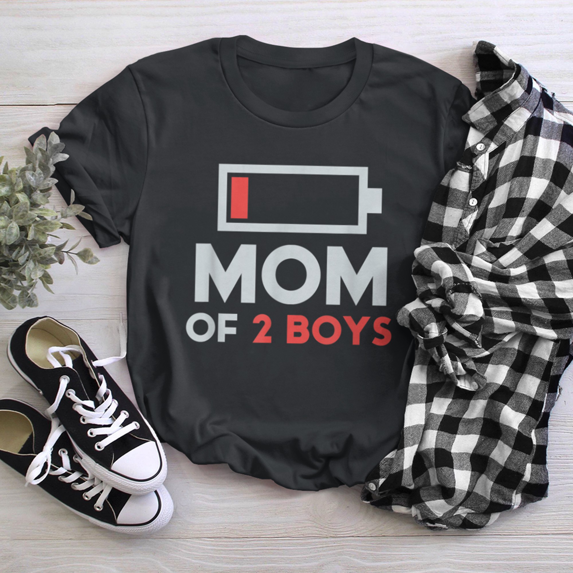 Mom of from Son Mothers Day Birthday (9) t-shirt black