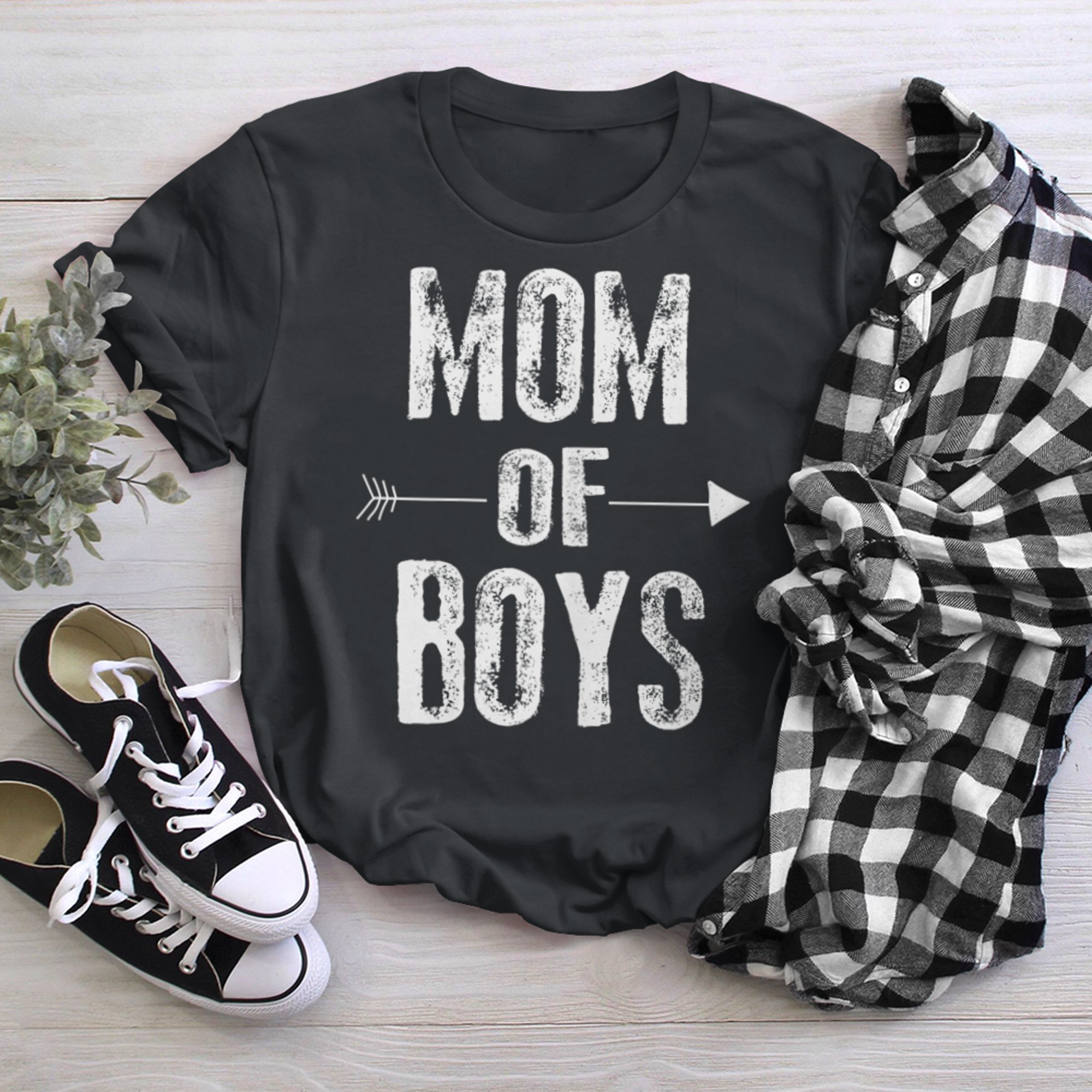 Mom of Funny Mother t-shirt black