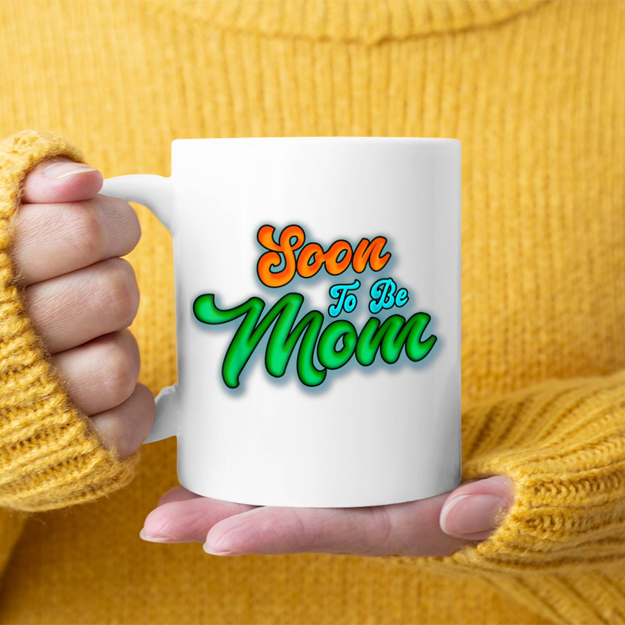 Soon to Be mom 2023, New mom First Time mommy (1) mug white