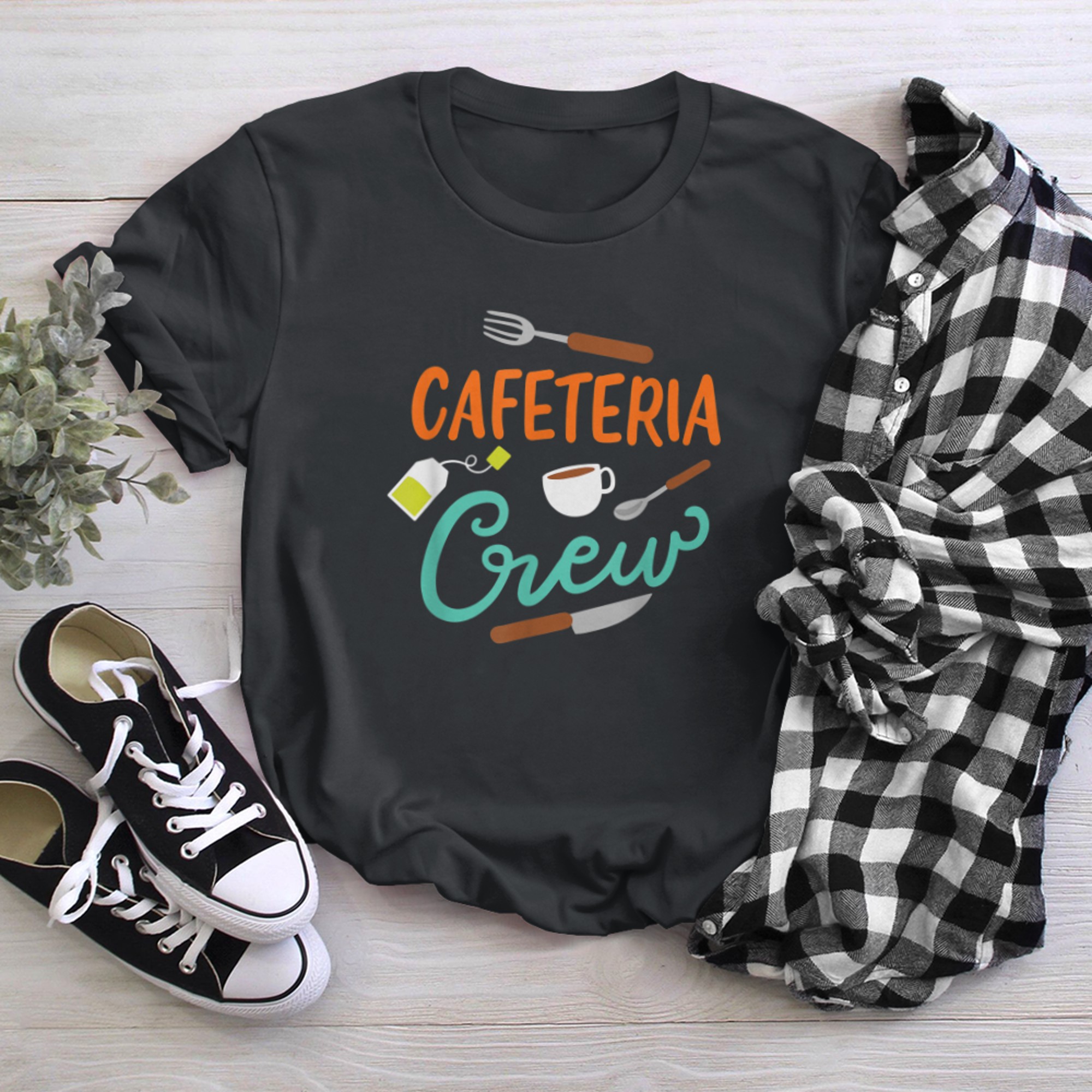 Cafeteria Crew (1) t-shirt black