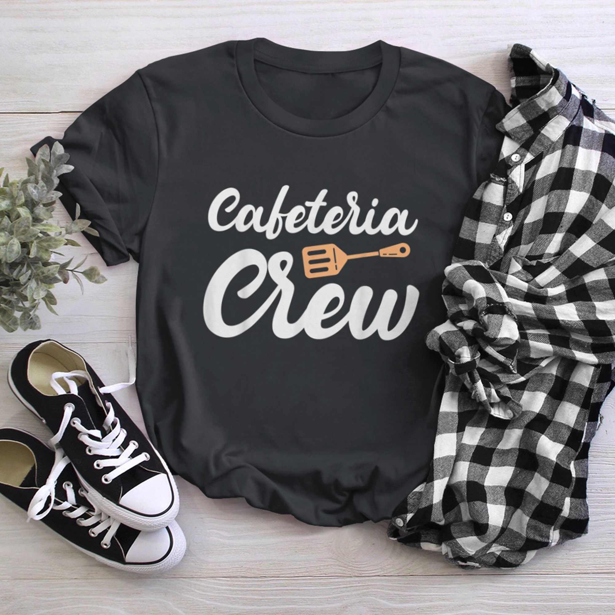 Cafeteria Staff Cafeteria Managers Cafeteria Crew t-shirt black