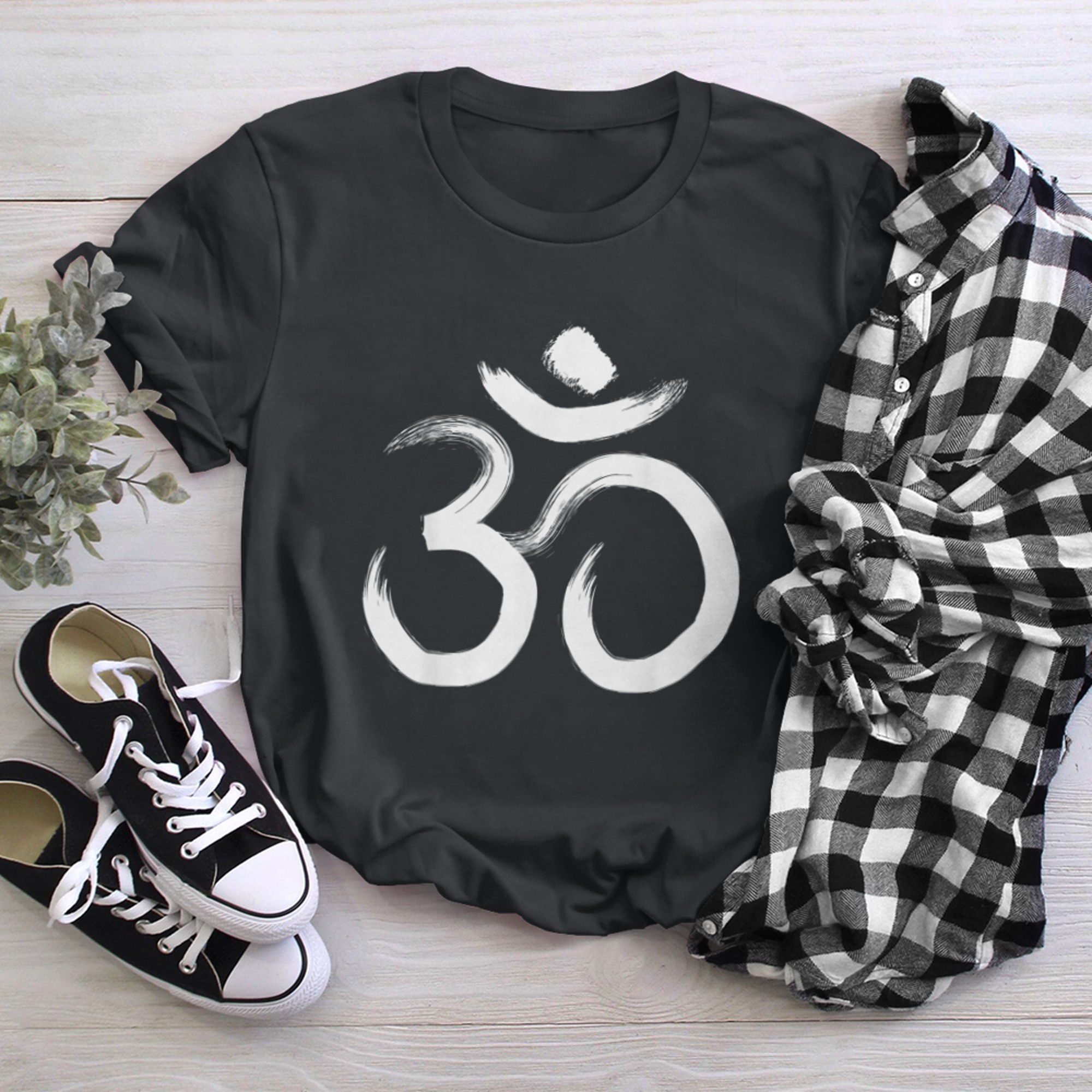 OM Yoga Spiritual Symbol t-shirt black