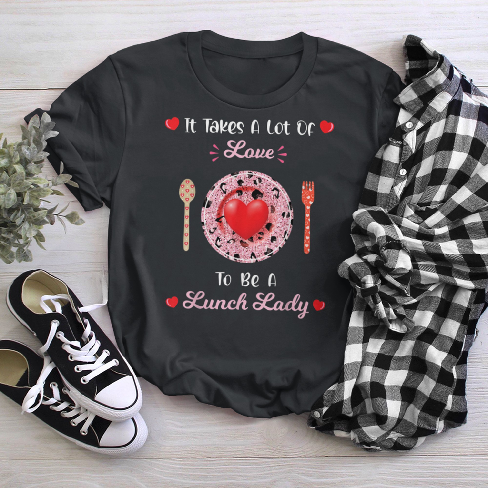 Funny Lunch Lady Quote For Lunch Lady Cafeteria School Crew t-shirt black