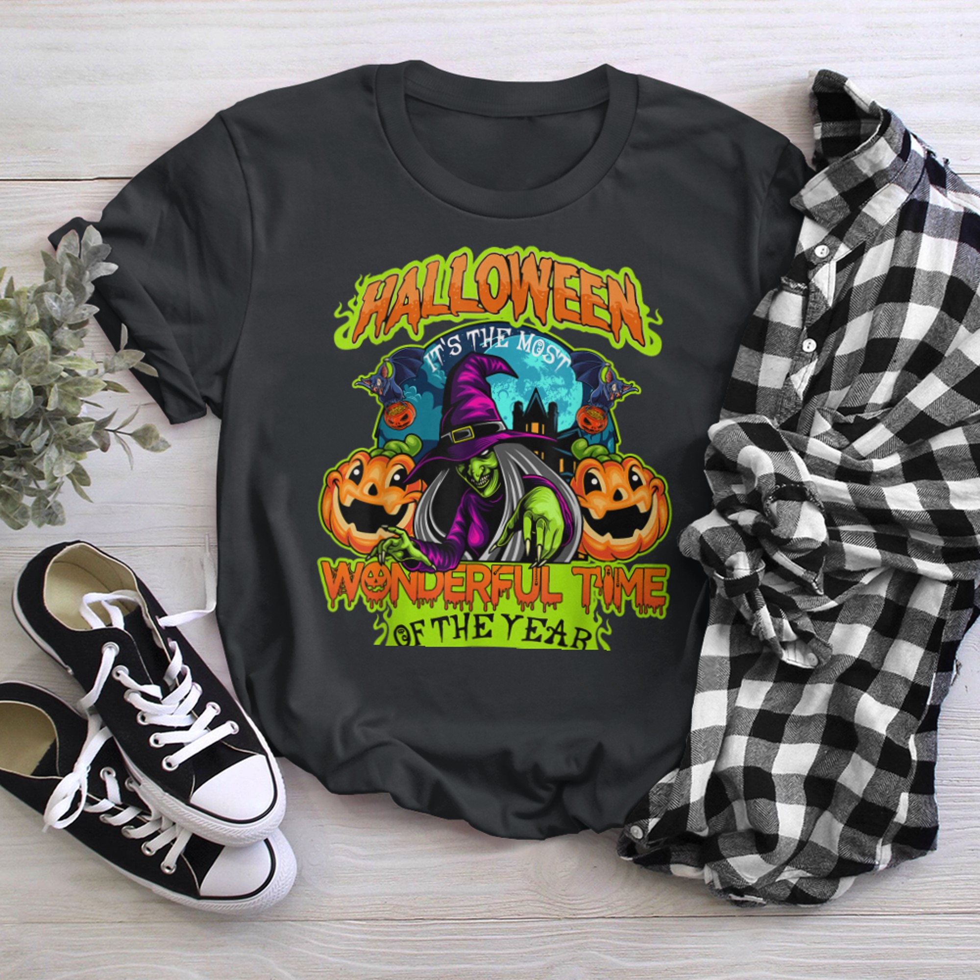 Halloween It's the Most Wonderful Time of the Year Halloween (2) t-shirt black