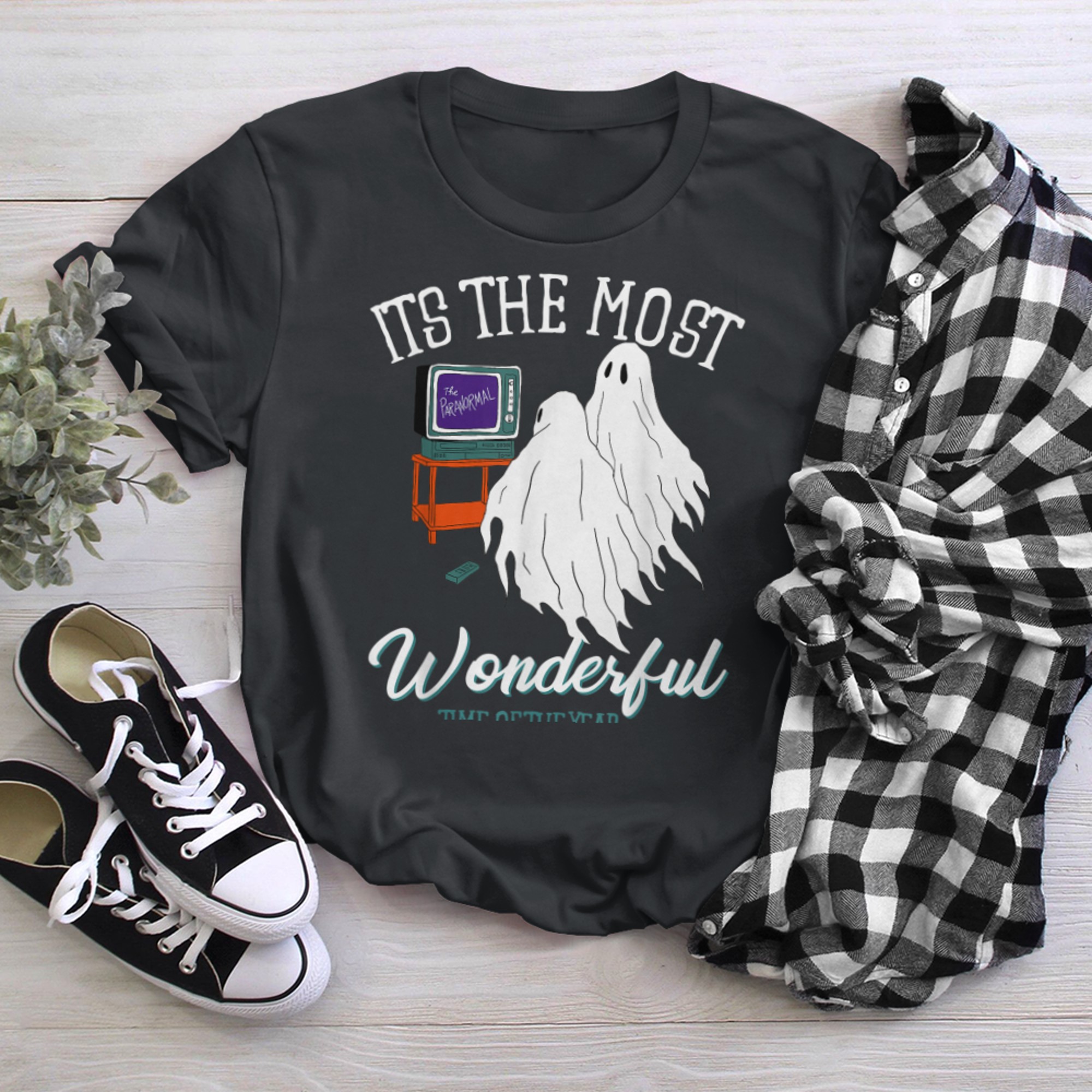 Halloween It's The Most Wonderful Time Of The Year Kids t-shirt black