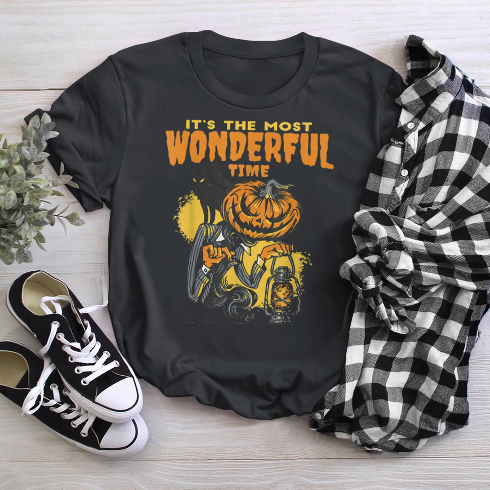 It's The Most Wonderful Time of the Year - Funny Halloween (3) t-shirt black