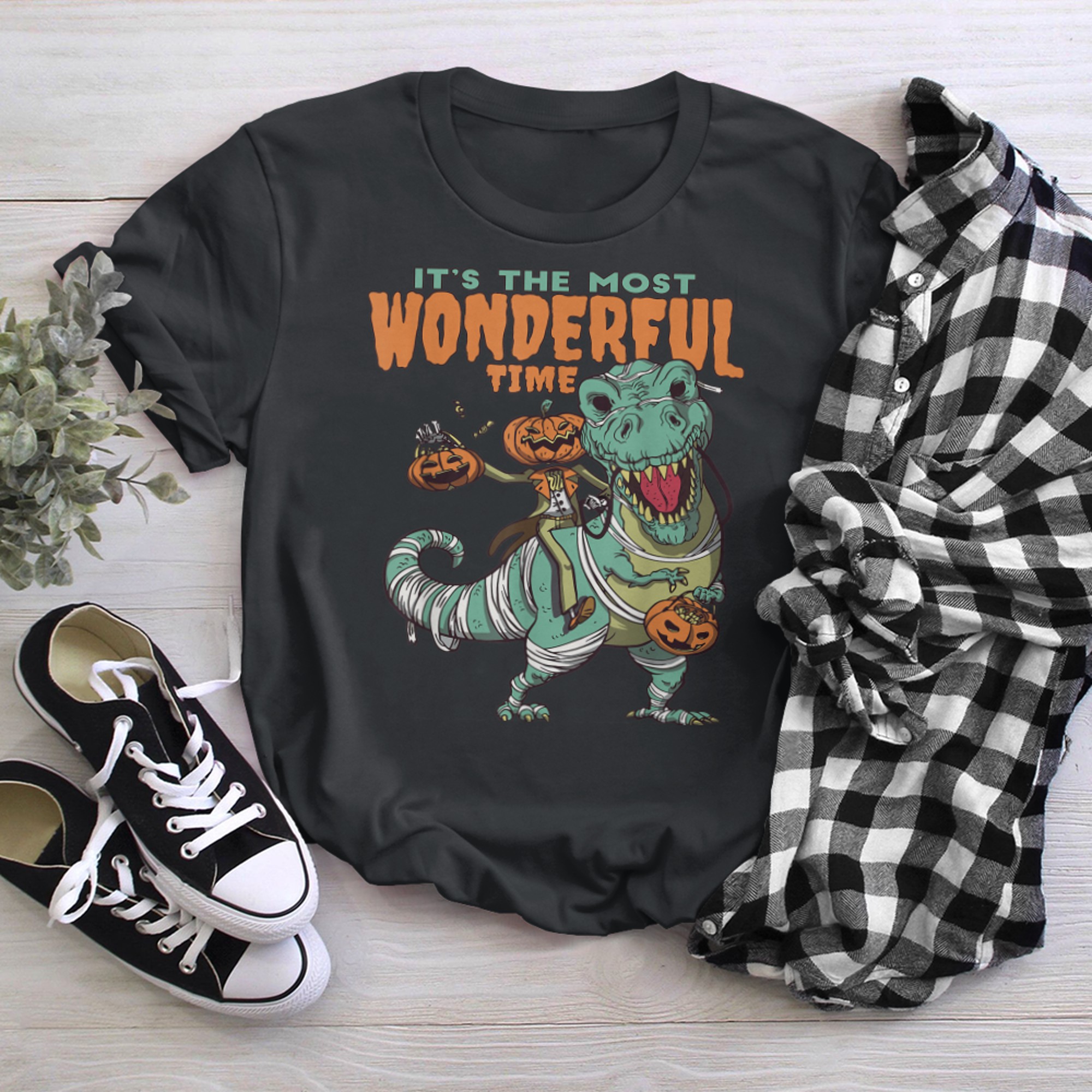 It's The Most Wonderful Time of the Year - Funny Halloween (4) t-shirt black