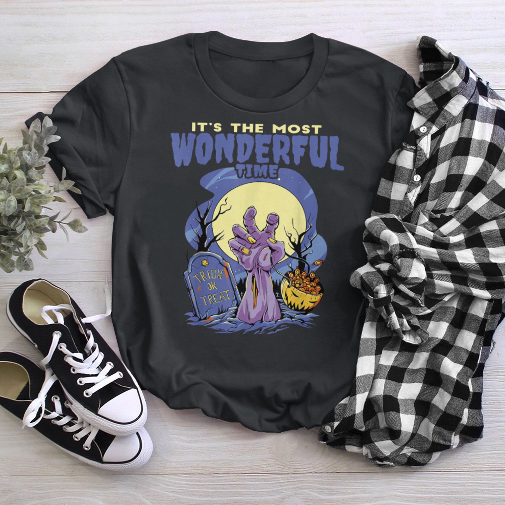 It's The Most Wonderful Time of the Year - Funny Halloween (5) t-shirt black