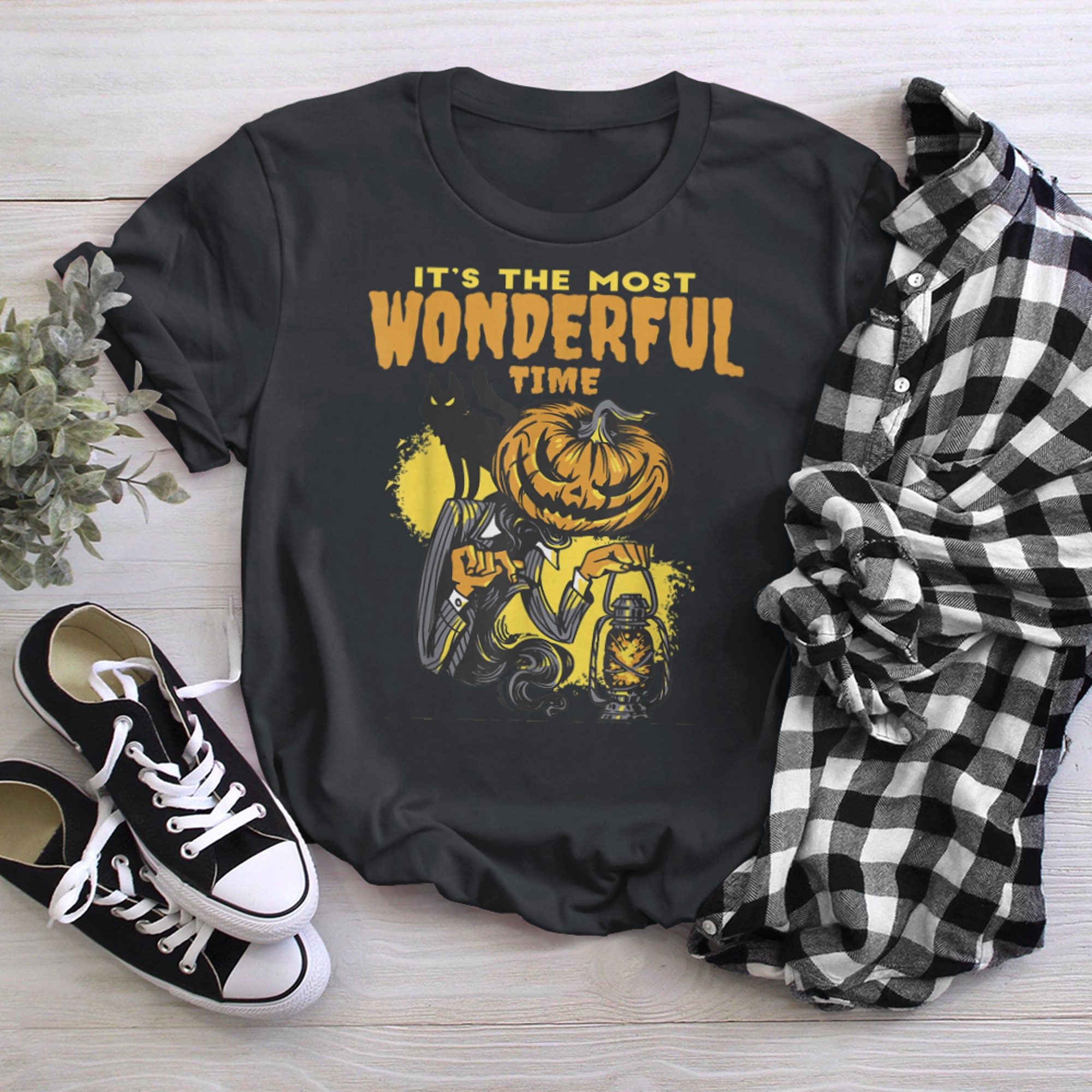 It's The Most Wonderful Time of the Year - Funny Halloween (6) t-shirt black