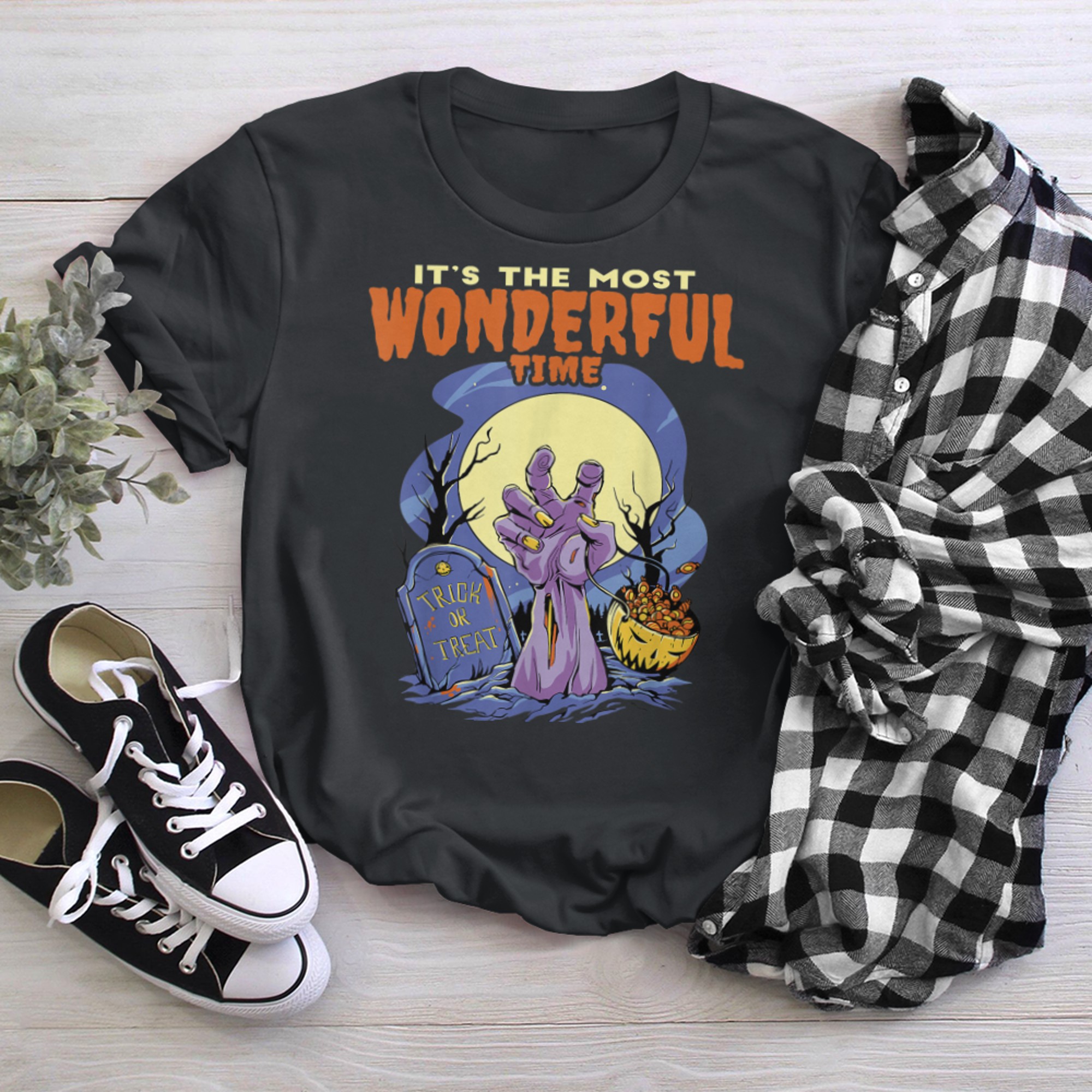 It's The Most Wonderful Time of the Year - Funny Halloween (7) t-shirt black