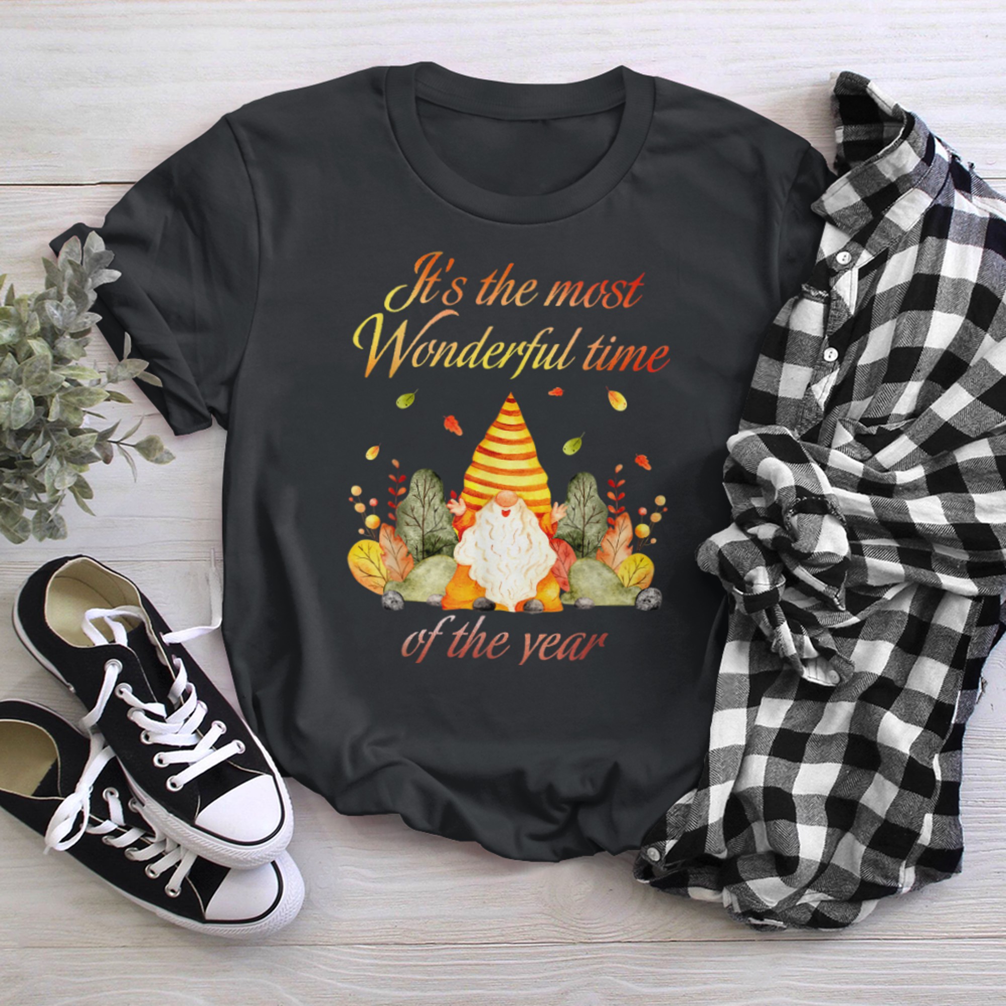 It's The Most Wonderful Time Of The Year Autumn t-shirt black