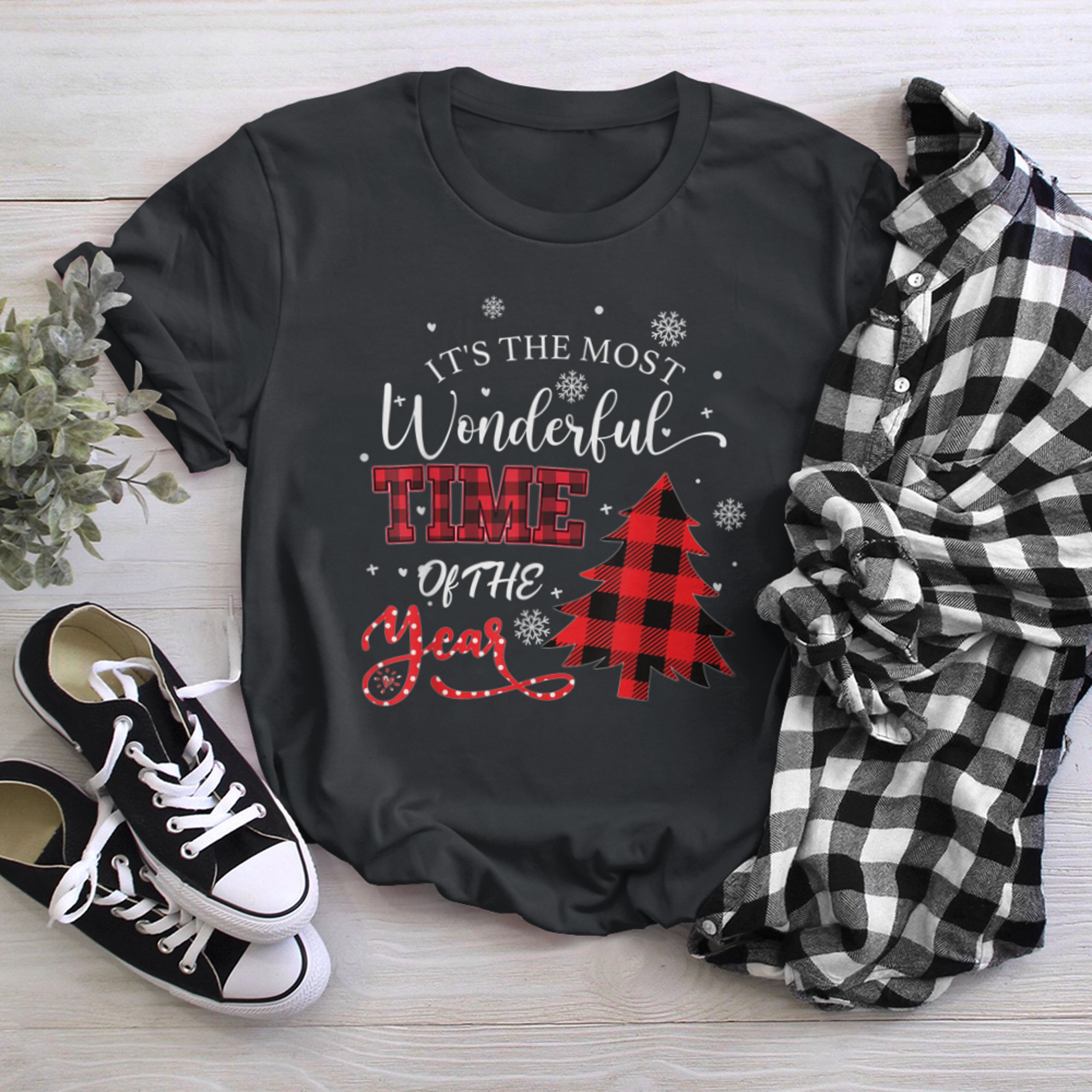 It's The Most Wonderful Time Of The Year Christmas (1) t-shirt black