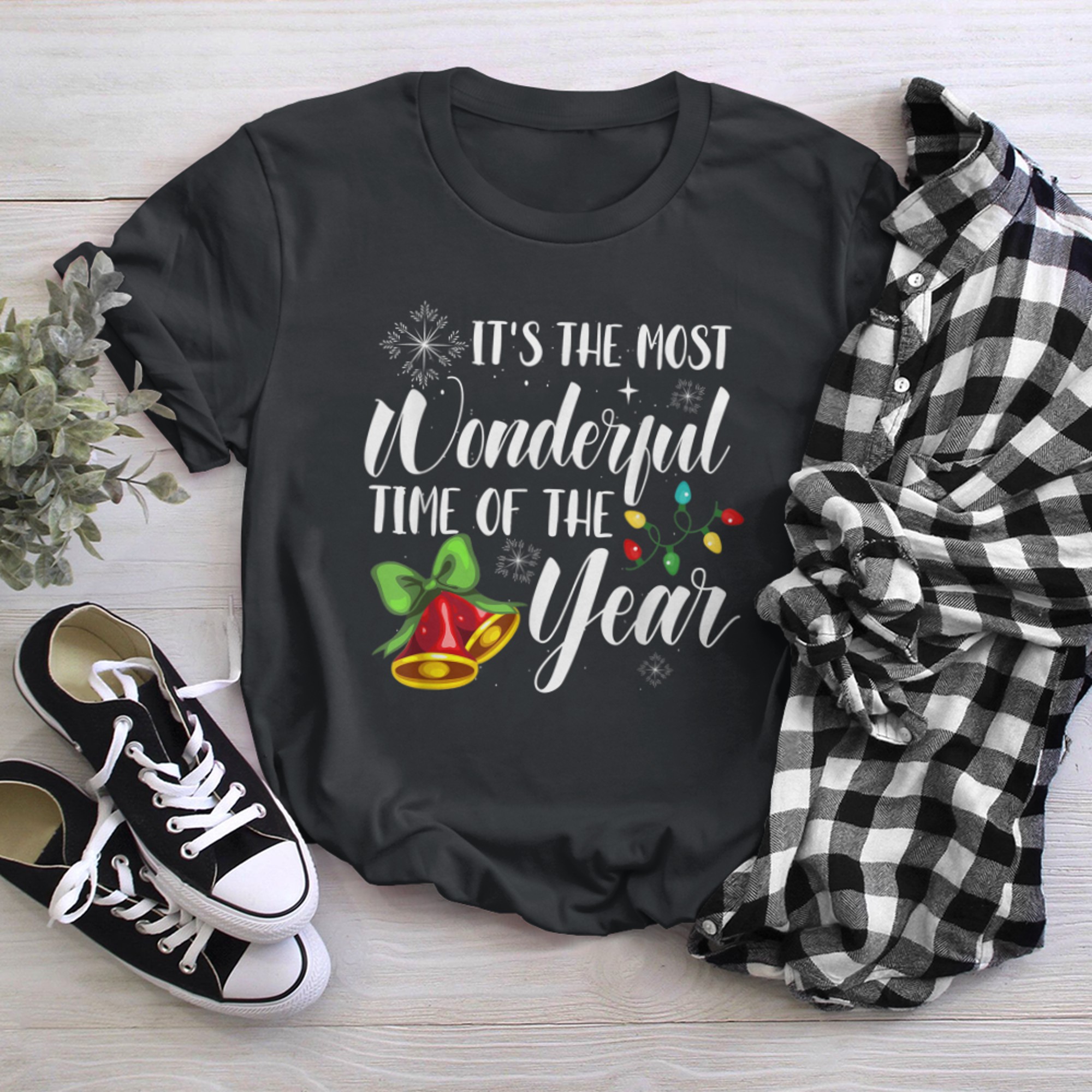 It's The Most Wonderful Time of The Year Christmas (4) t-shirt black