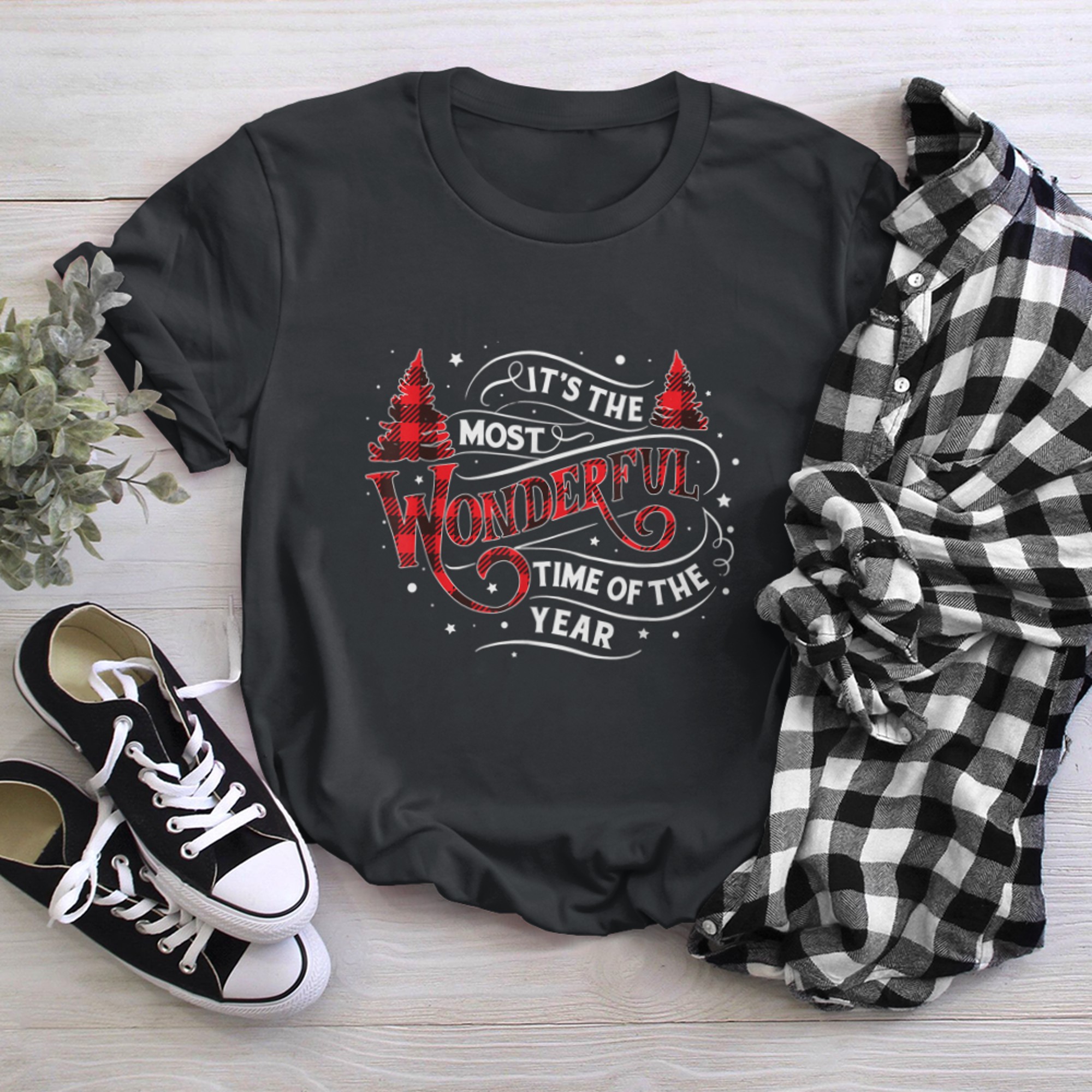 It's The Most Wonderful Time Of The Year Christmas (8) t-shirt black