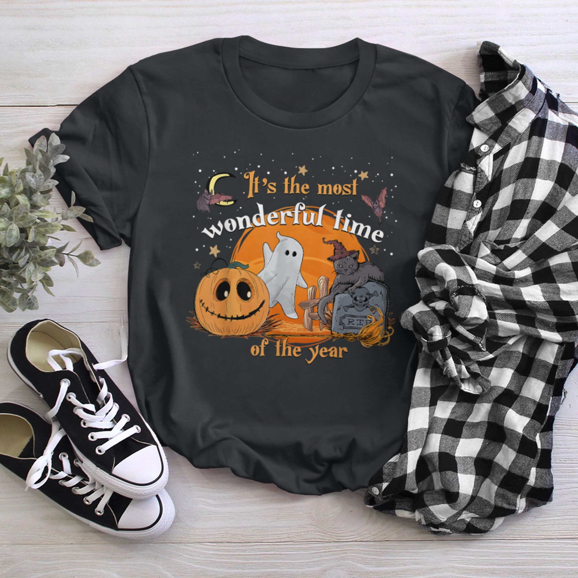 It's the Most Wonderful Time of the Year Halloween (10) t-shirt black