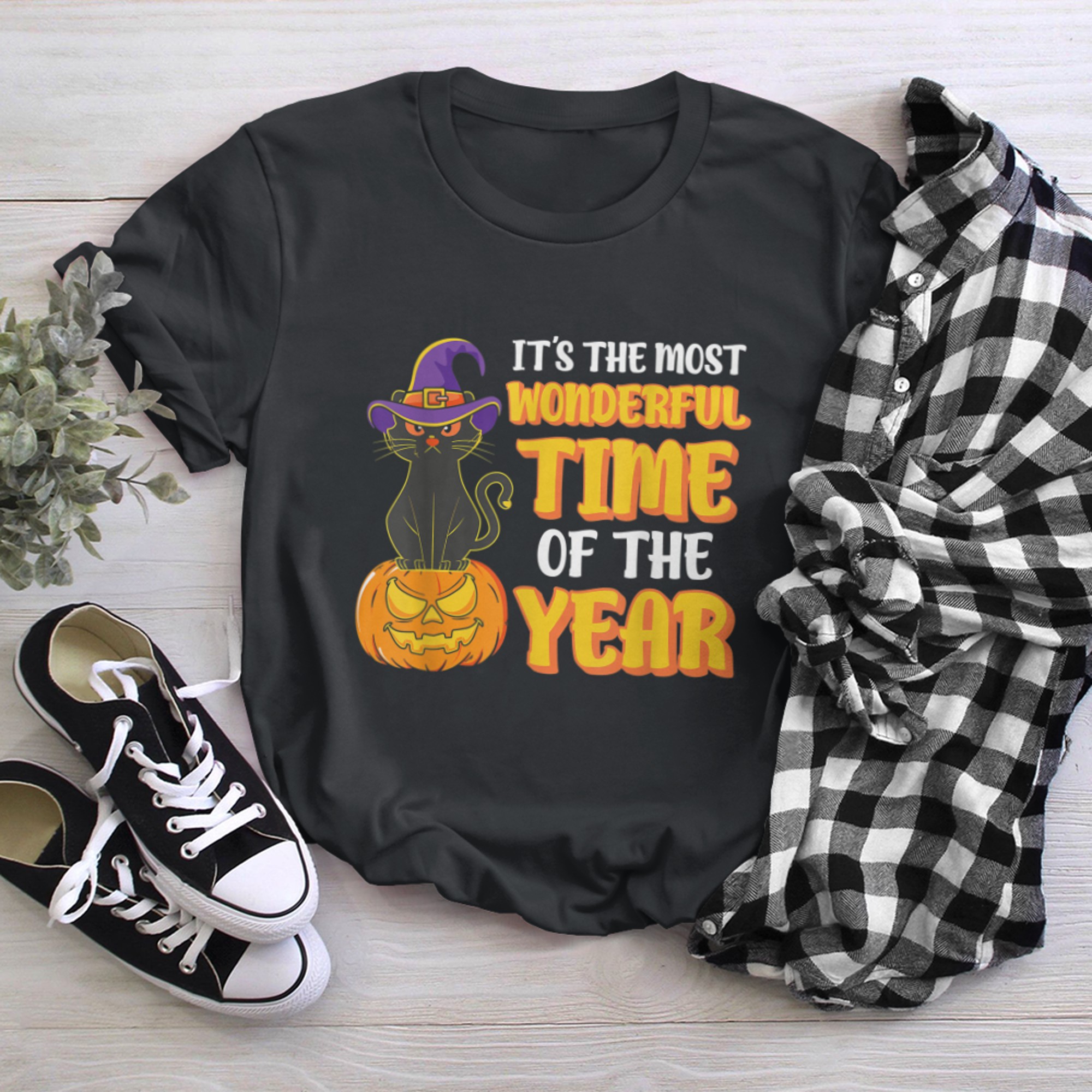 It's The Most Wonderful Time Of The Year Halloween (12) t-shirt black