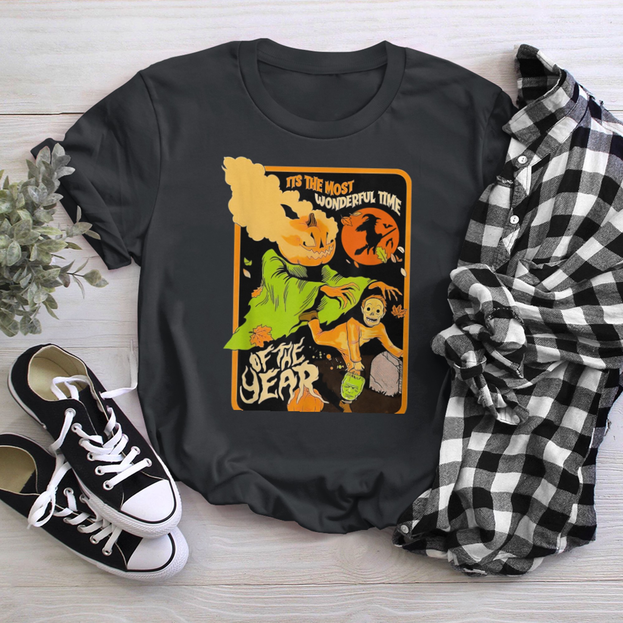 It's the Most Wonderful Time of the Year Halloween (2) t-shirt black