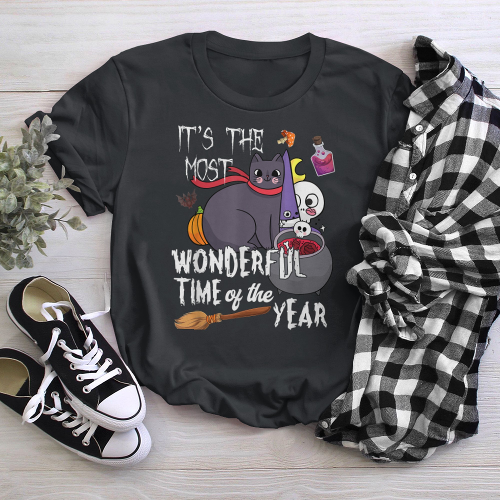 It's The Most Wonderful Time Of The Year Halloween (21) t-shirt black