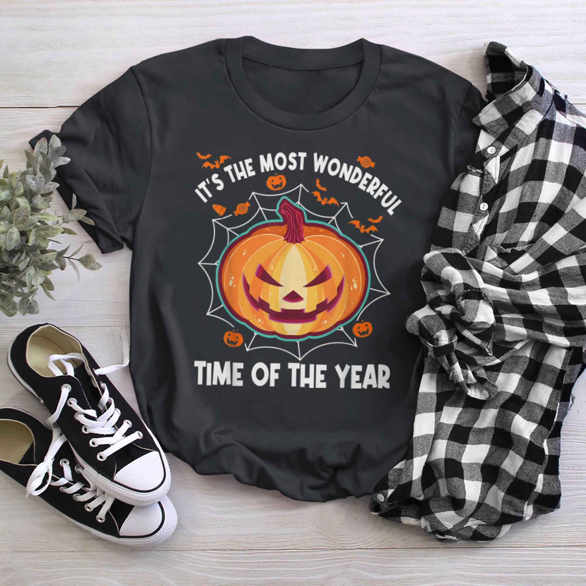 It's the Most Wonderful Time of the Year Halloween (3) t-shirt black