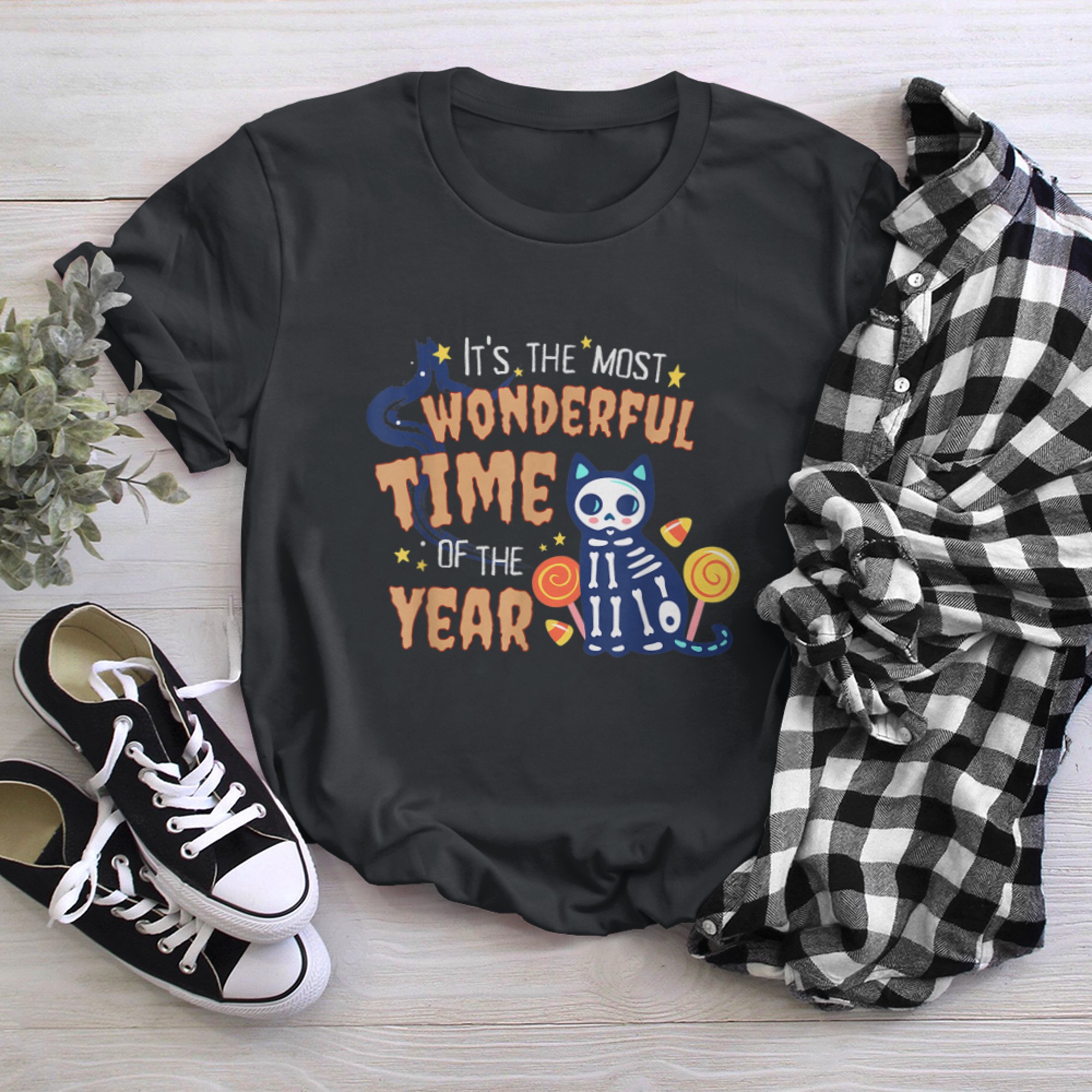 It's The Most Wonderful Time Of The Year Halloween Cool (1) t-shirt black