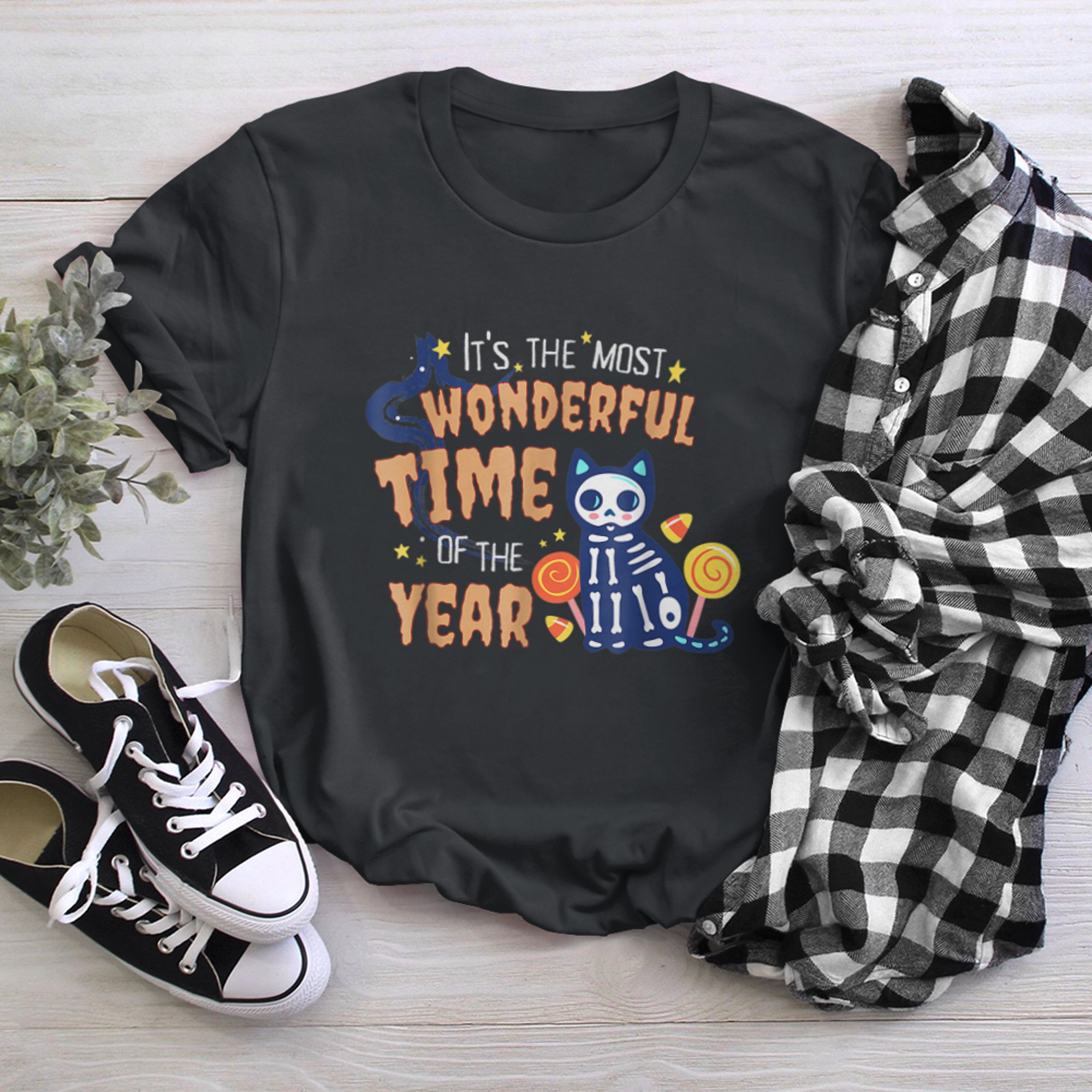 It's The Most Wonderful Time Of The Year Halloween Cool t-shirt black