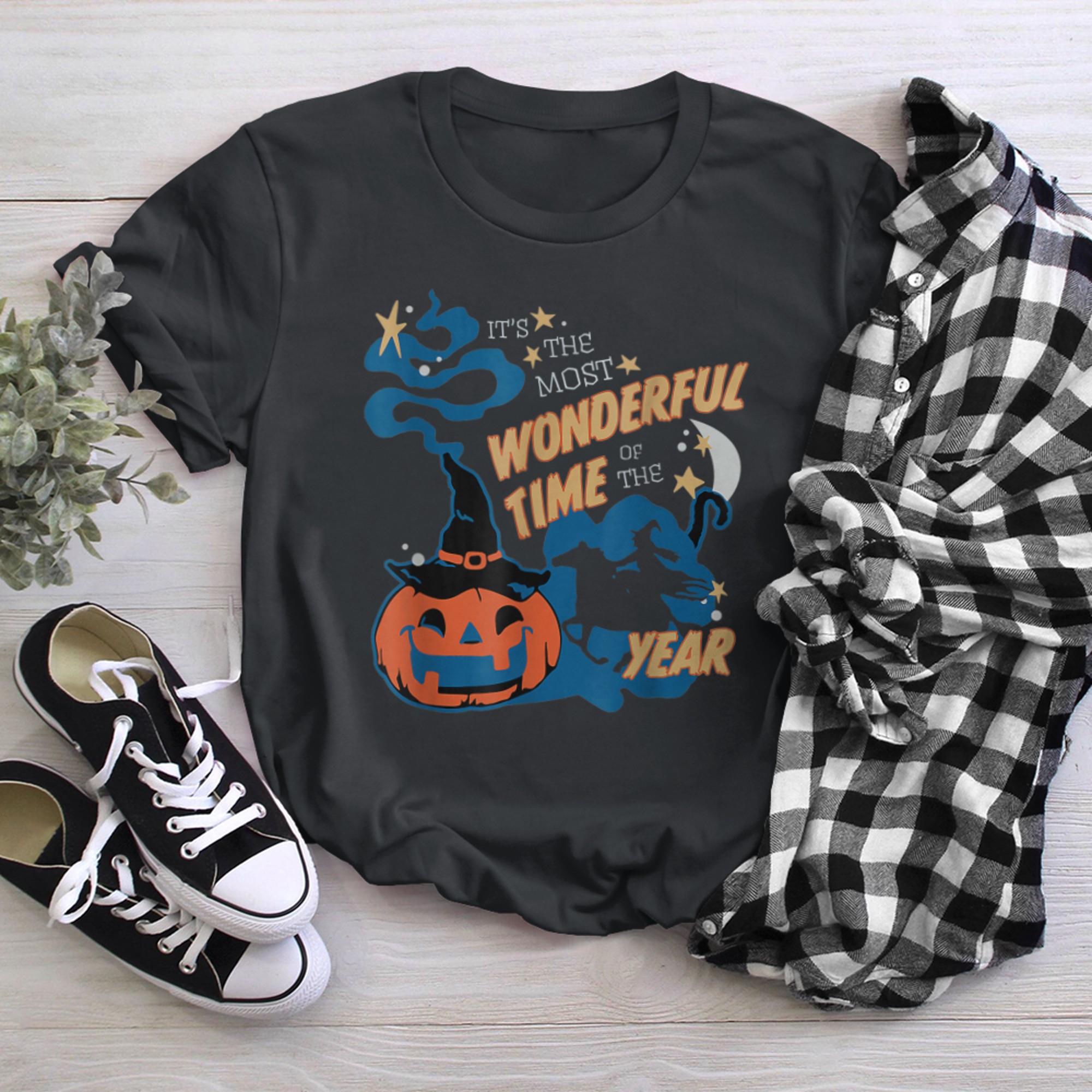 It's The Most Wonderful Time Of The Year Horse Halloween t-shirt black