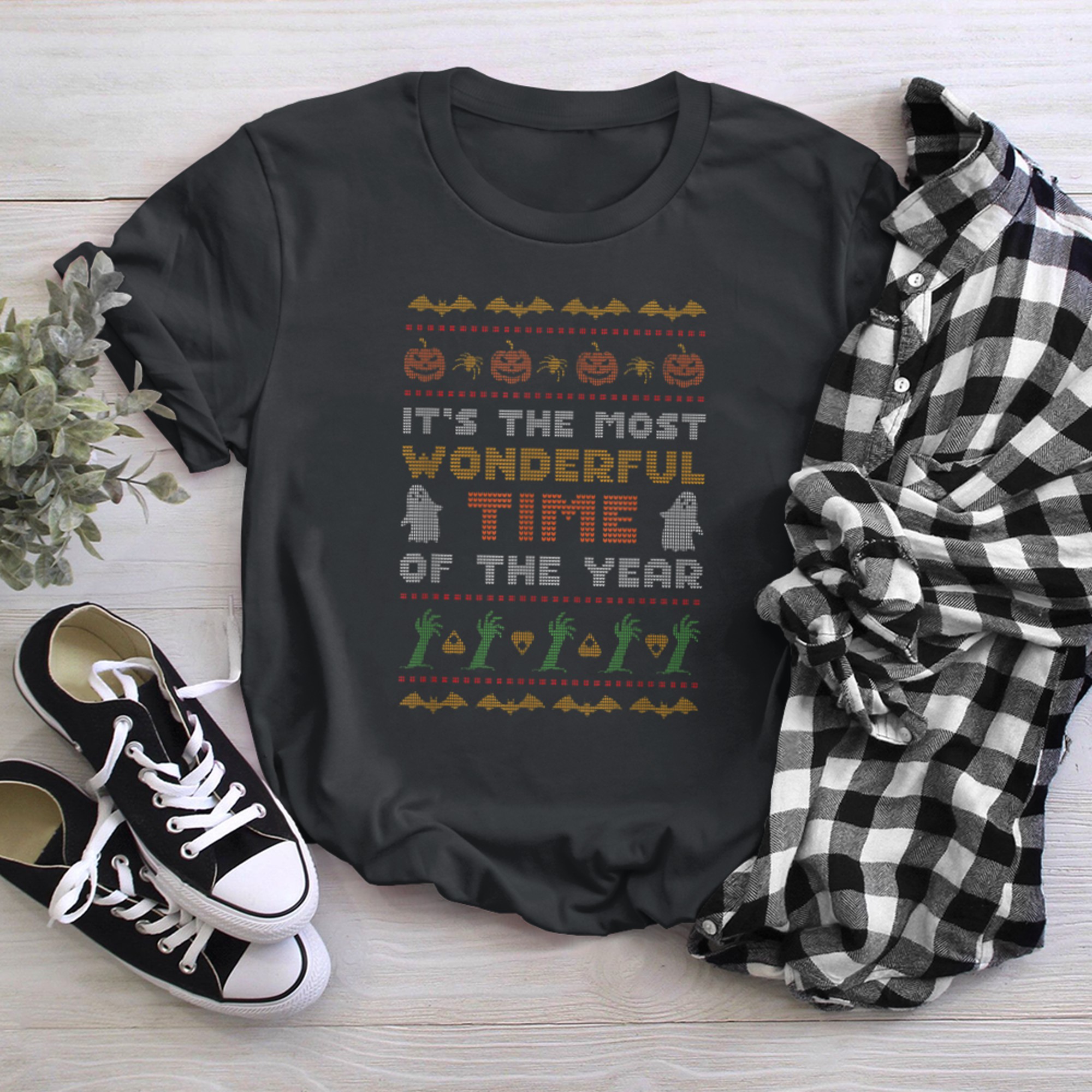 It's The Most Wonderful Time Of The Year, Ugly Halloween (1) t-shirt black