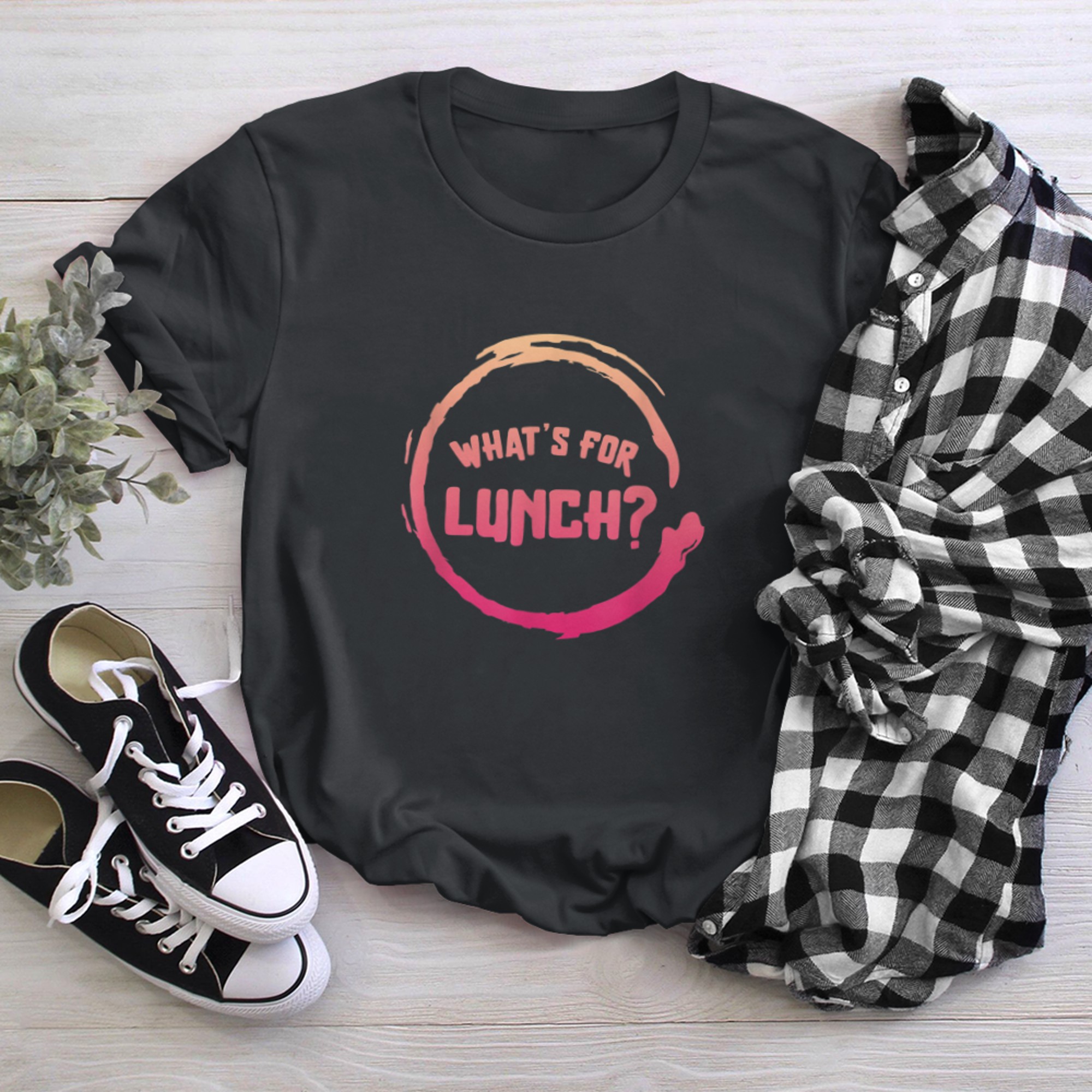 Lunch Lady Life What's For Lunch Crew Cafeteria Worker Women (3) t-shirt black