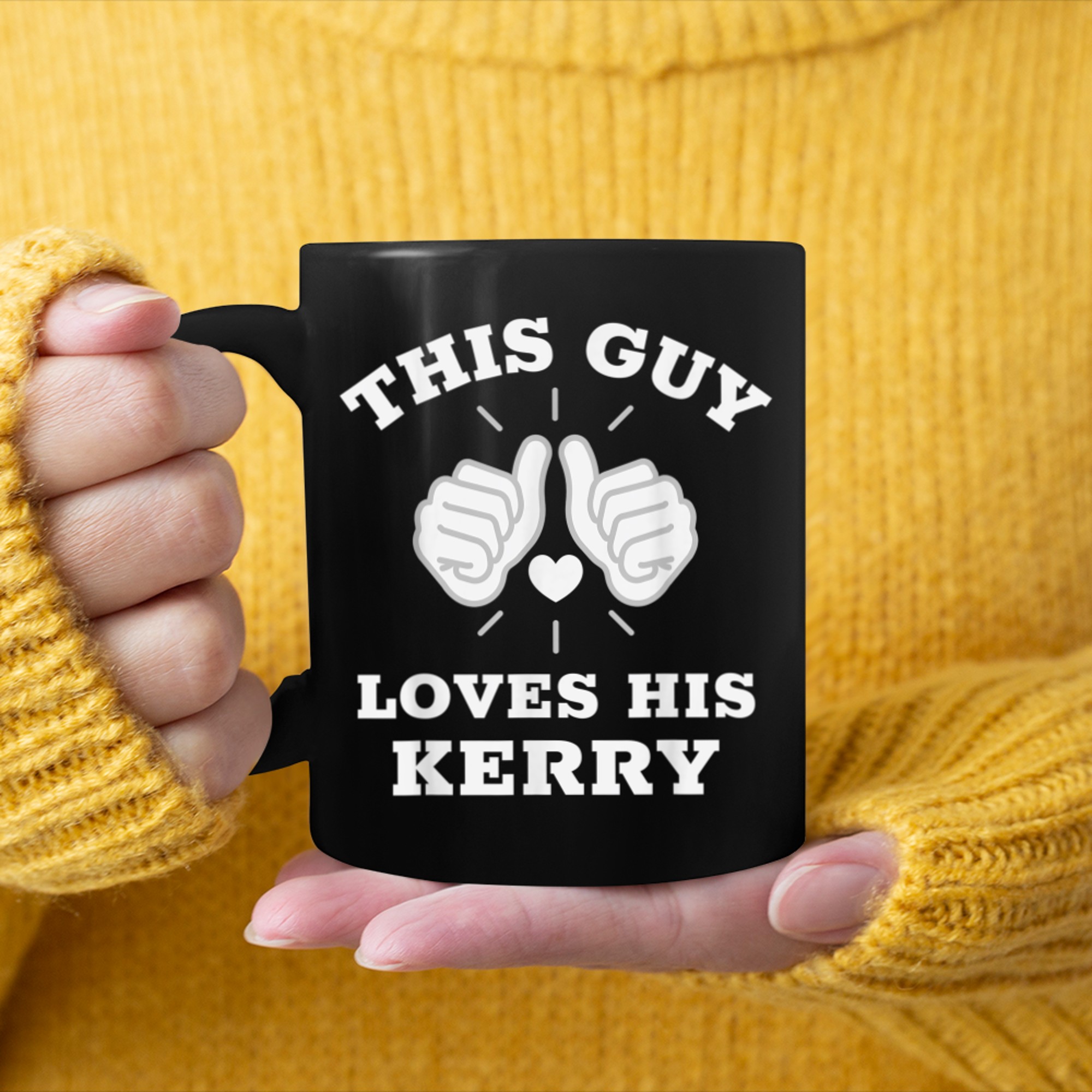 This Guy Loves His Kerry mug black