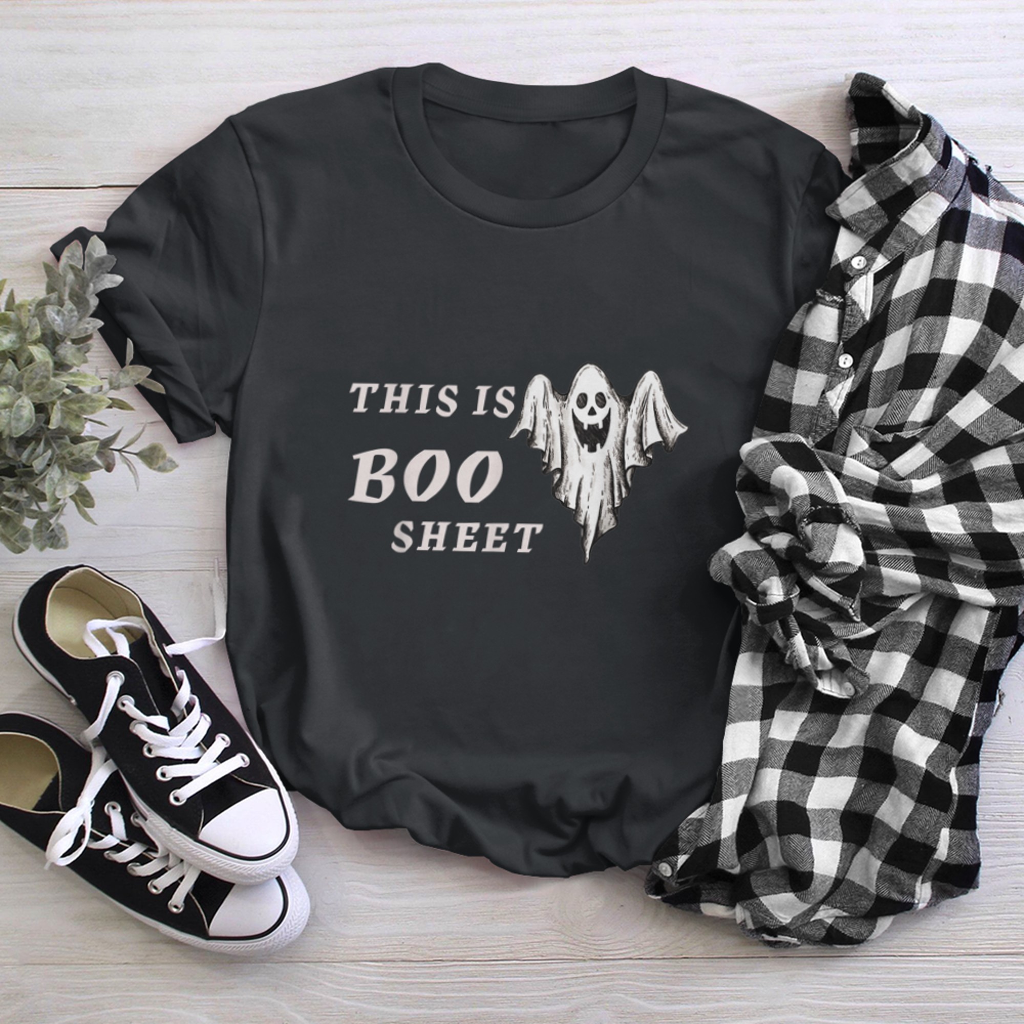 This Is Boo Sheet Funny Ghost Halloween Costume 2022 t-shirt black