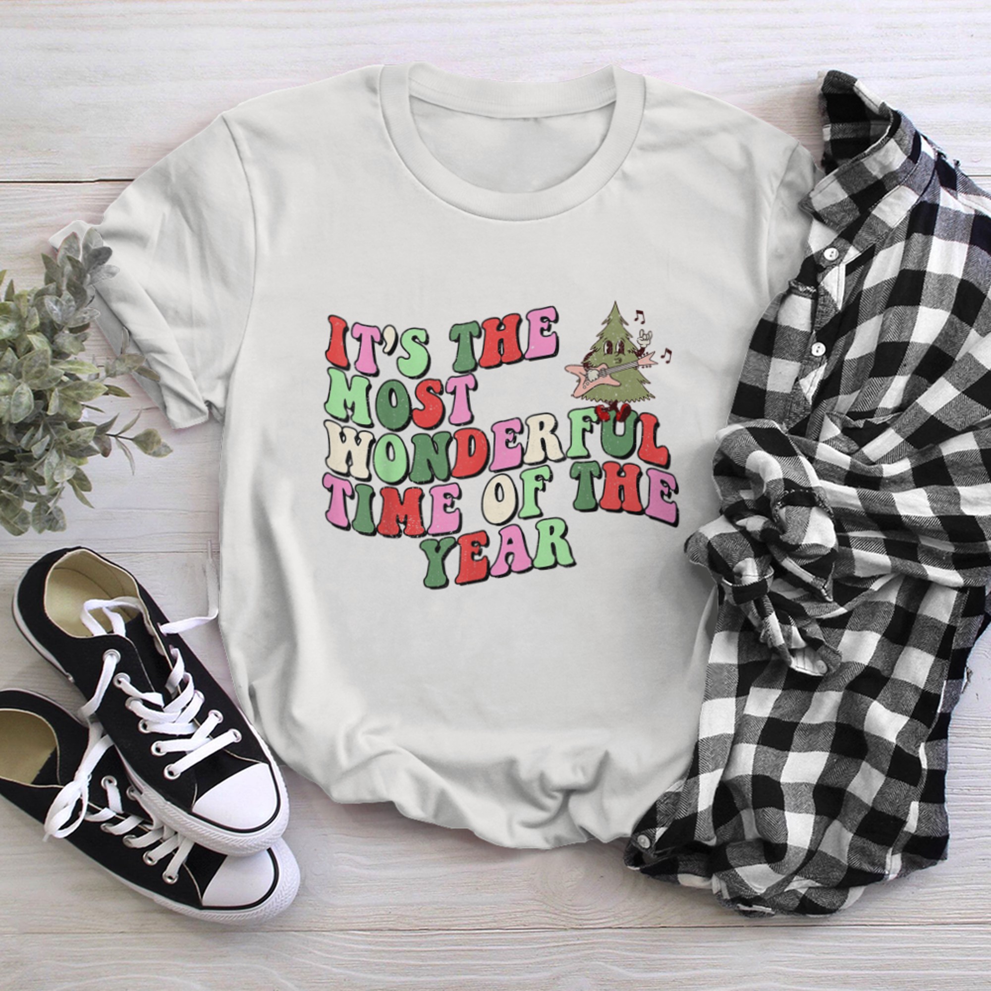 Funny Christmas It's The Most Wonderful Time Of The Year t-shirt White