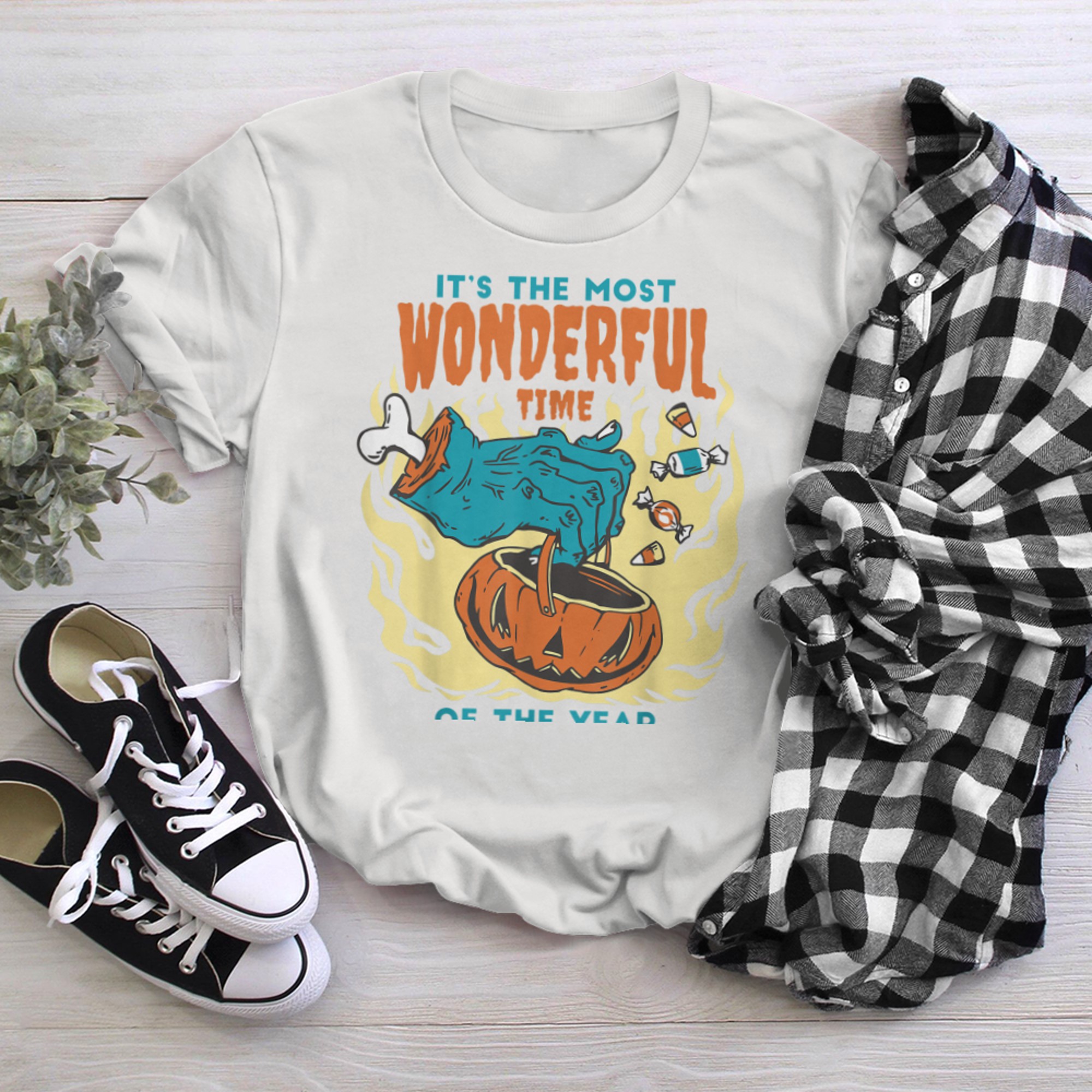 It's The Most Wonderful Time of the Year - Funny Halloween (2) t-shirt White