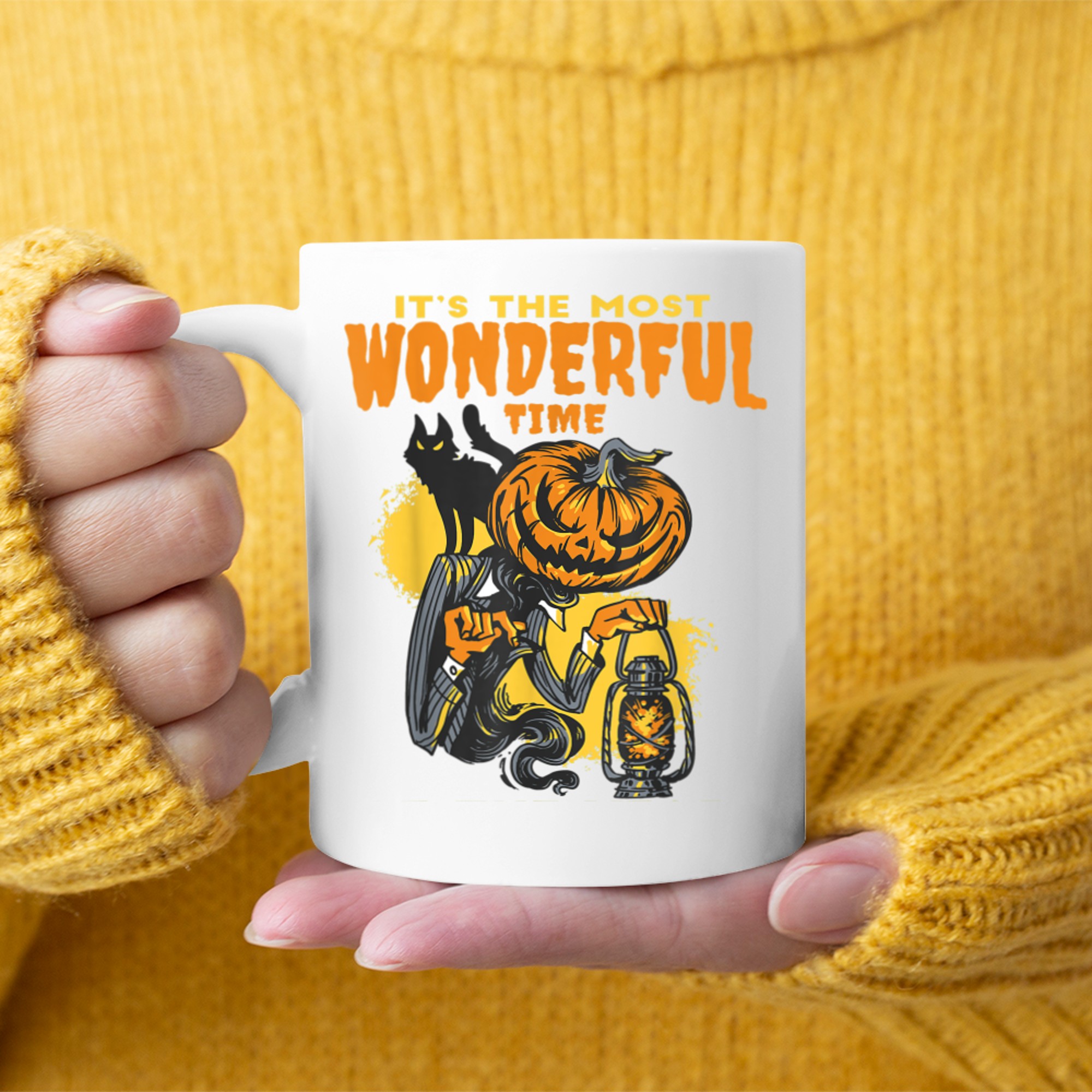 It's The Most Wonderful Time of the Year - Funny Halloween (3) mug white