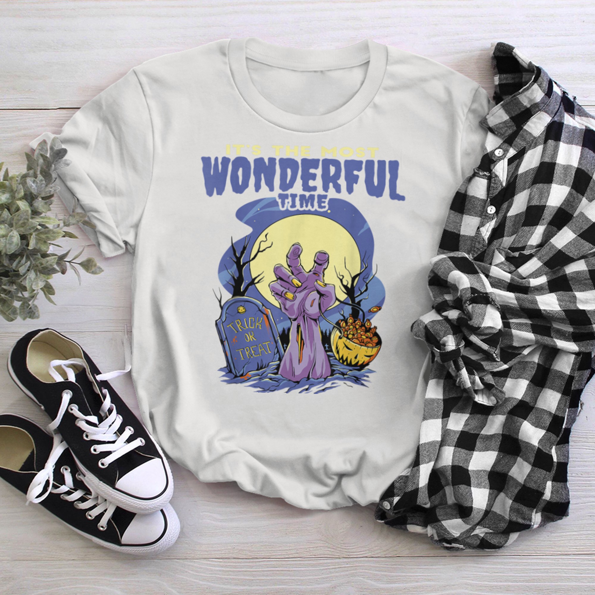 It's The Most Wonderful Time of the Year - Funny Halloween (5) t-shirt White