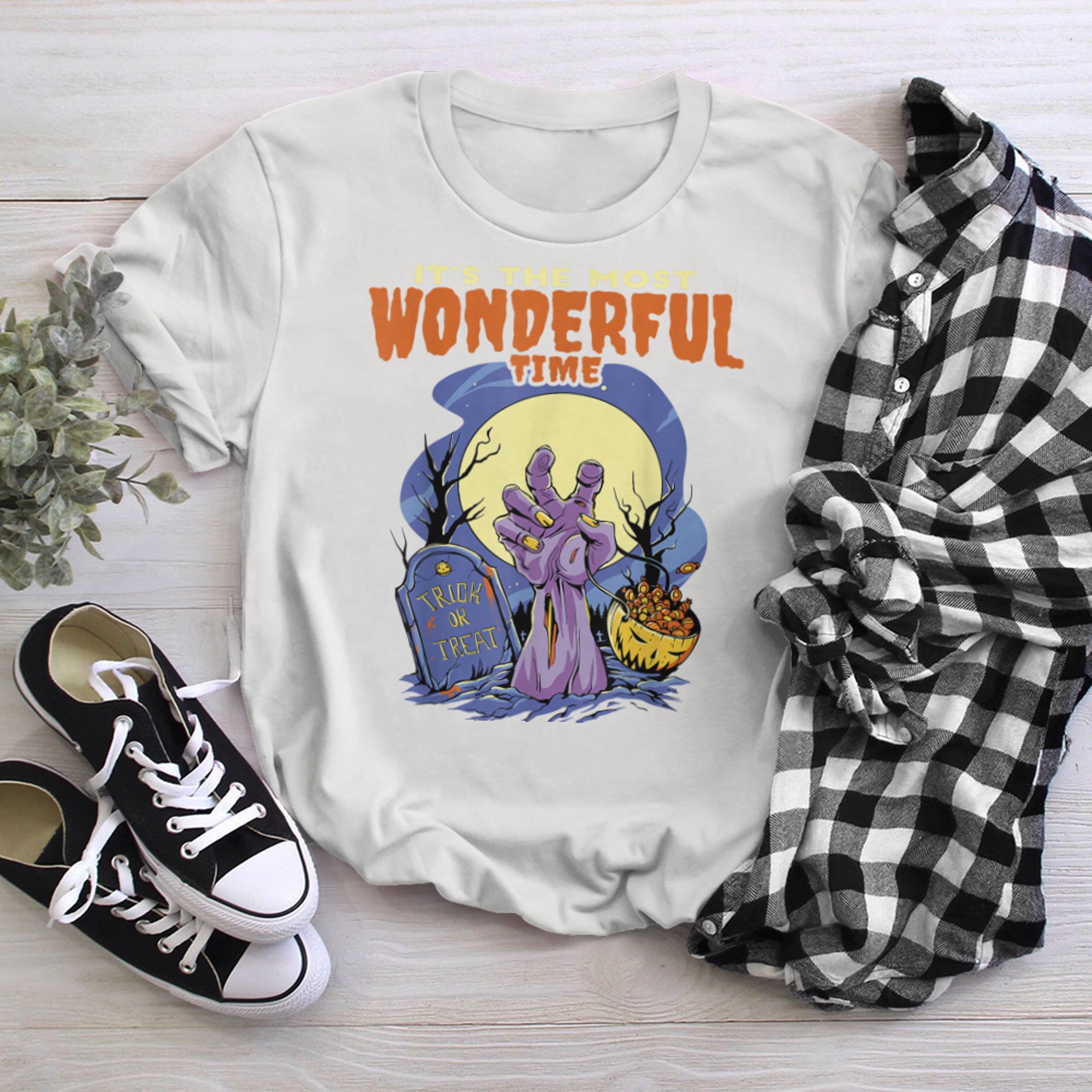 It's The Most Wonderful Time of the Year - Funny Halloween (7) t-shirt White