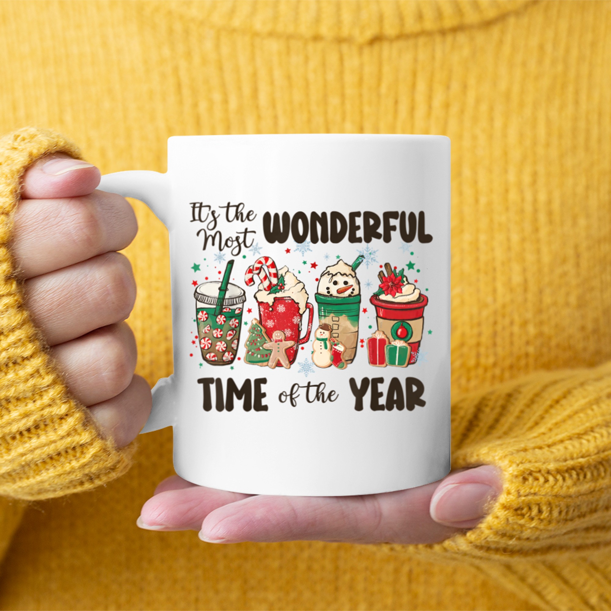 It's The Most Wonderful Time Of The Year Christmas (7) mug white