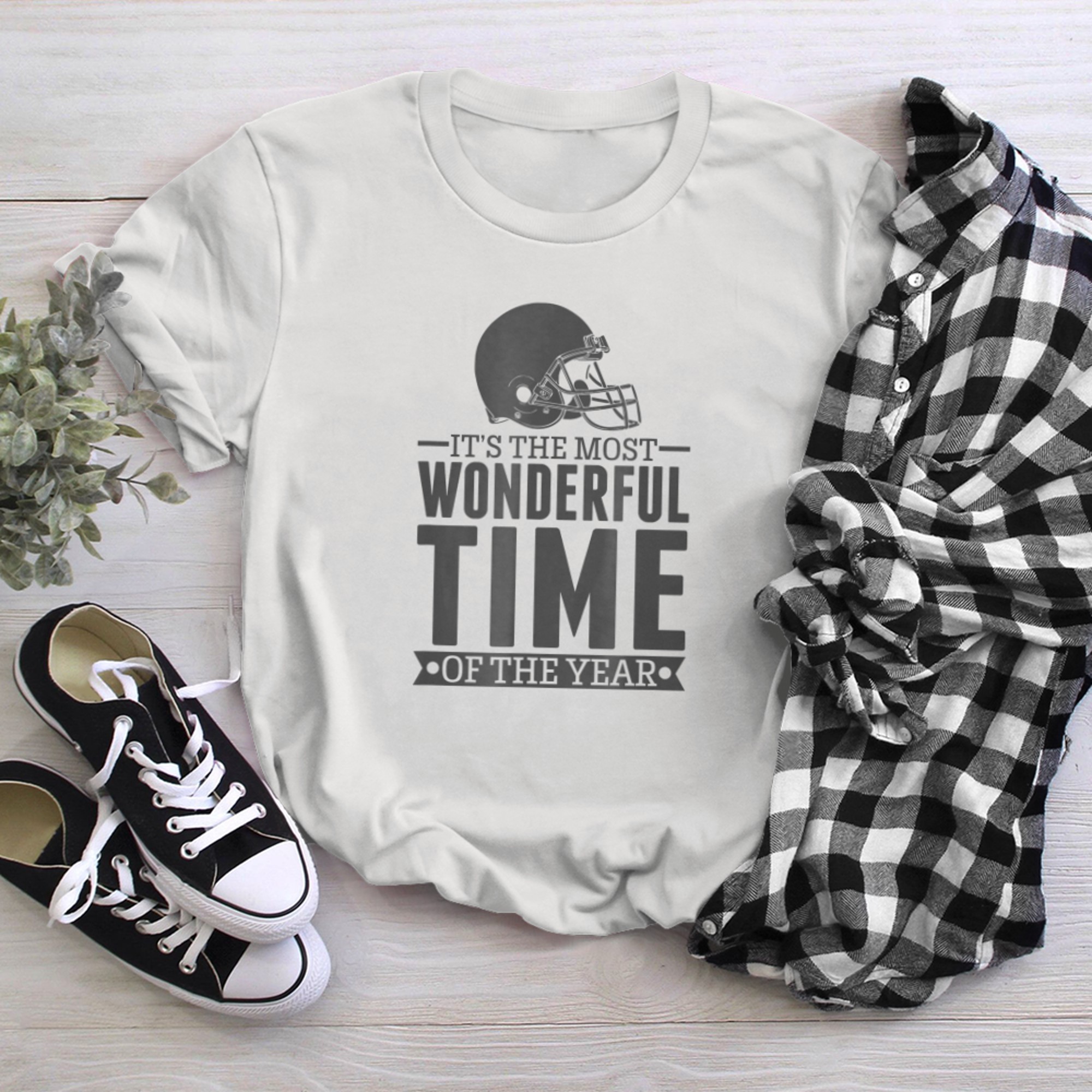 It's The Most Wonderful Time of the Year Football Season (1) t-shirt white