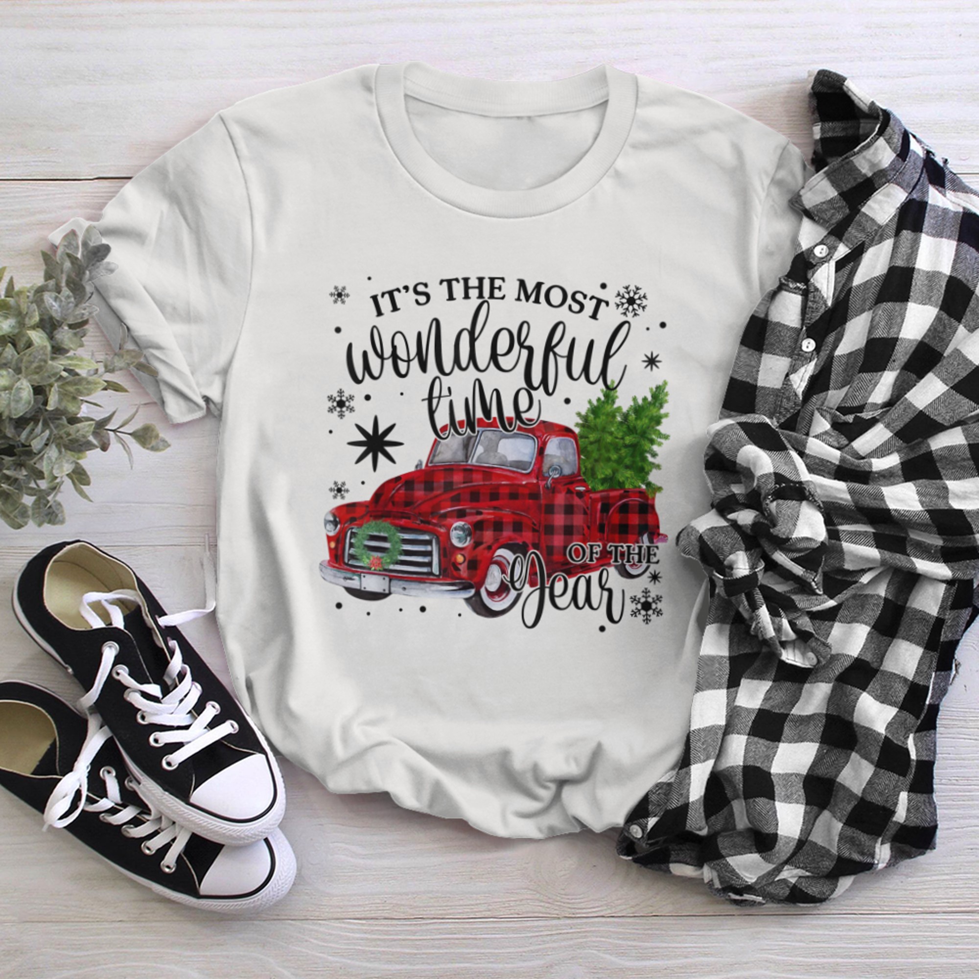 It's The Most Wonderful Time of The Year Funny Christmas t-shirt white