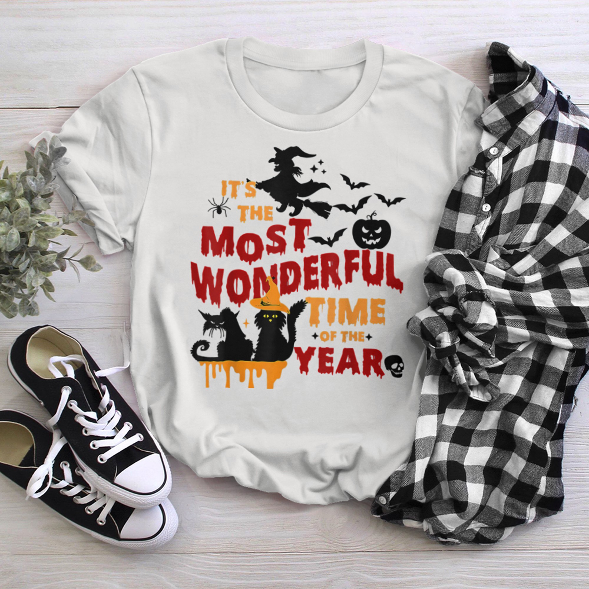 It's the Most Wonderful Time of the Year Halloween (13) t-shirt white