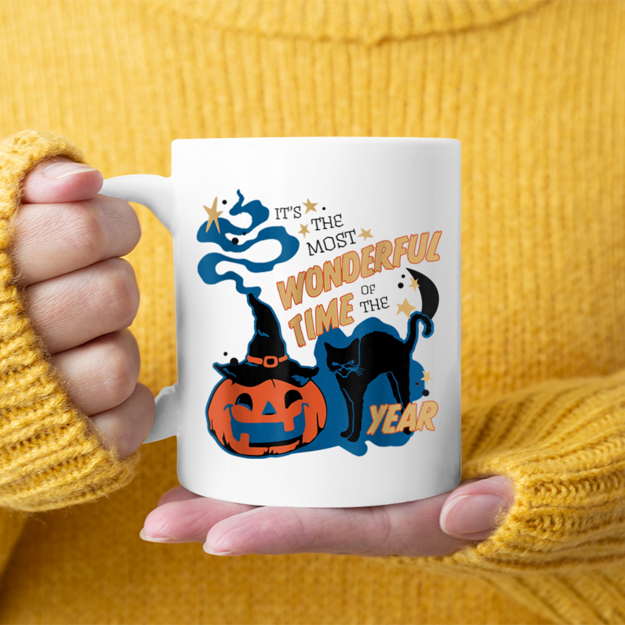 It's the Most Wonderful Time of the Year Halloween (18) mug white