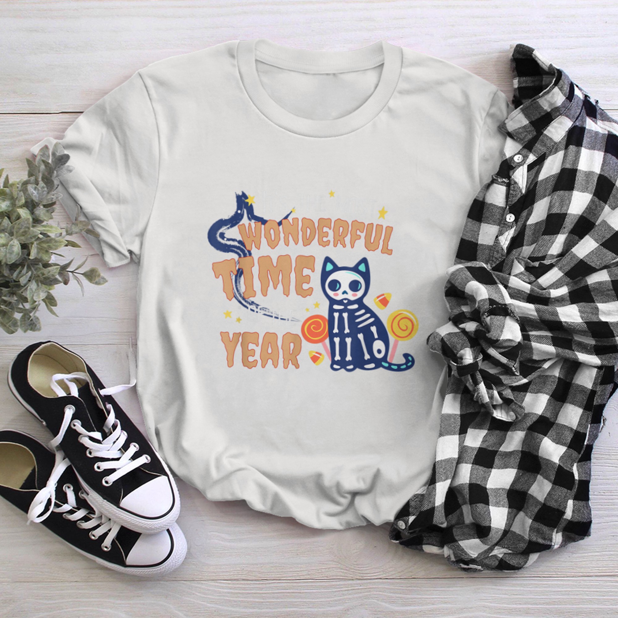 It's The Most Wonderful Time Of The Year Halloween Cool (1) t-shirt white