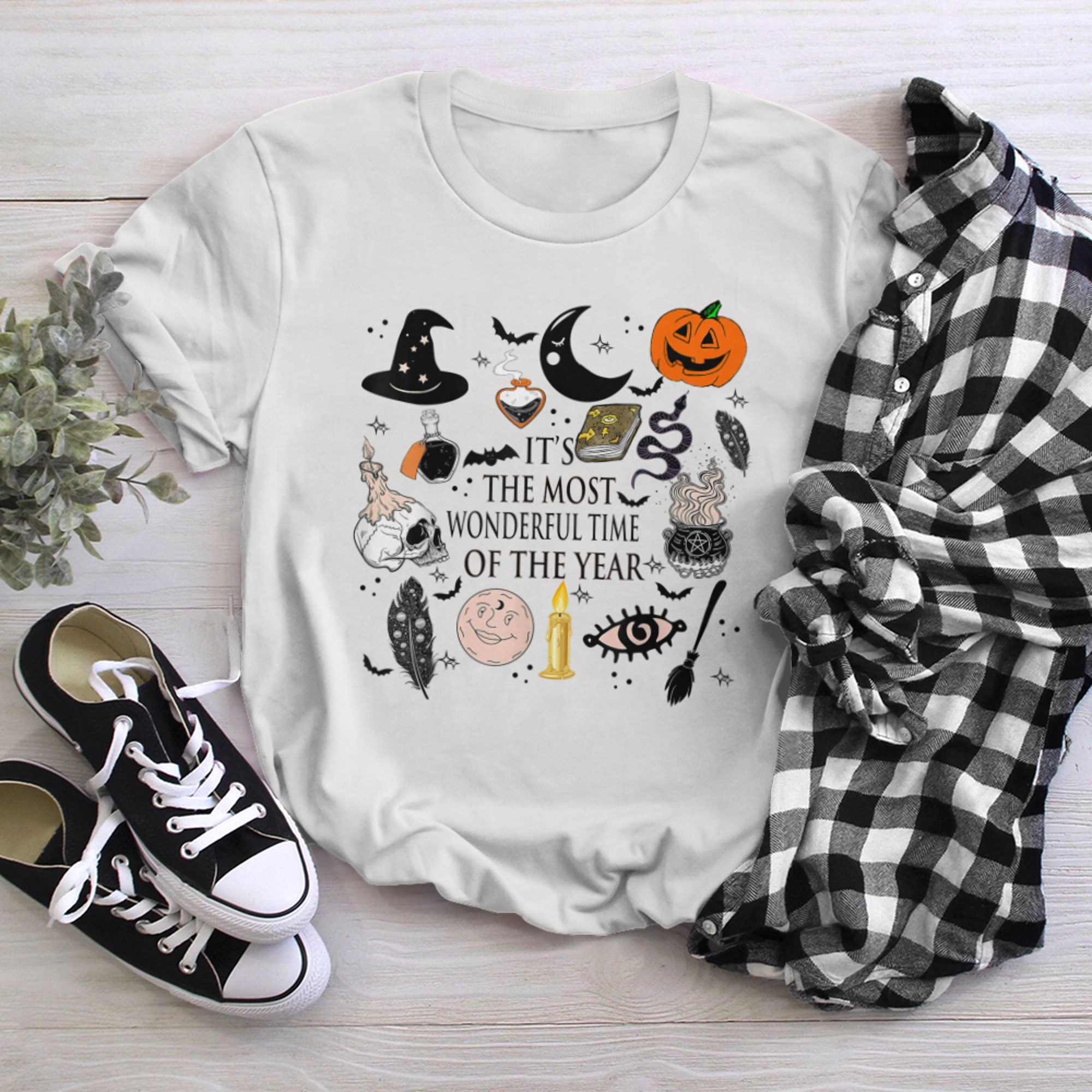 It's The Most Wonderful Time Of The Year Halloween Items t-shirt white