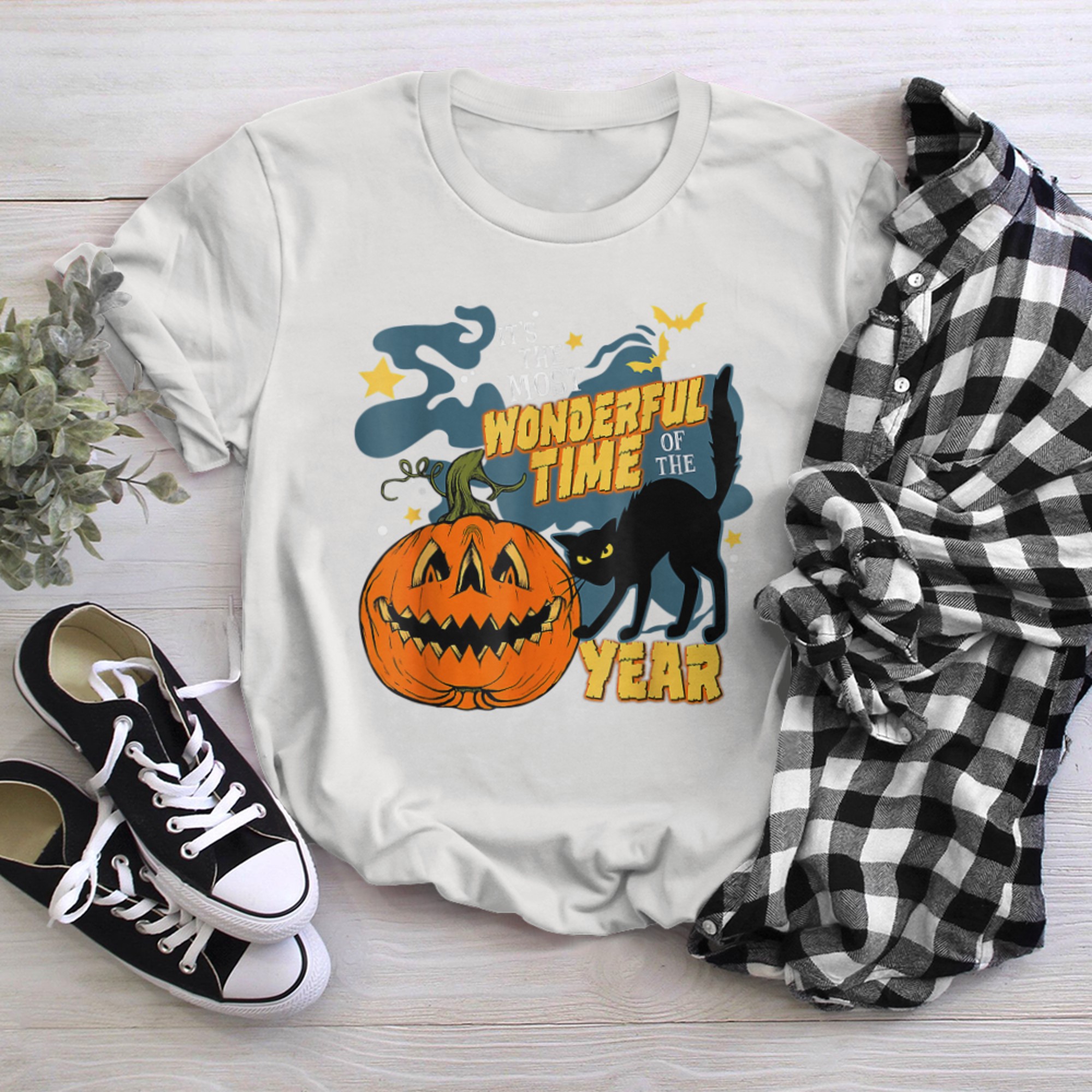 It's the Most Wonderful Time of the Year Halloween Tee (1) t-shirt White