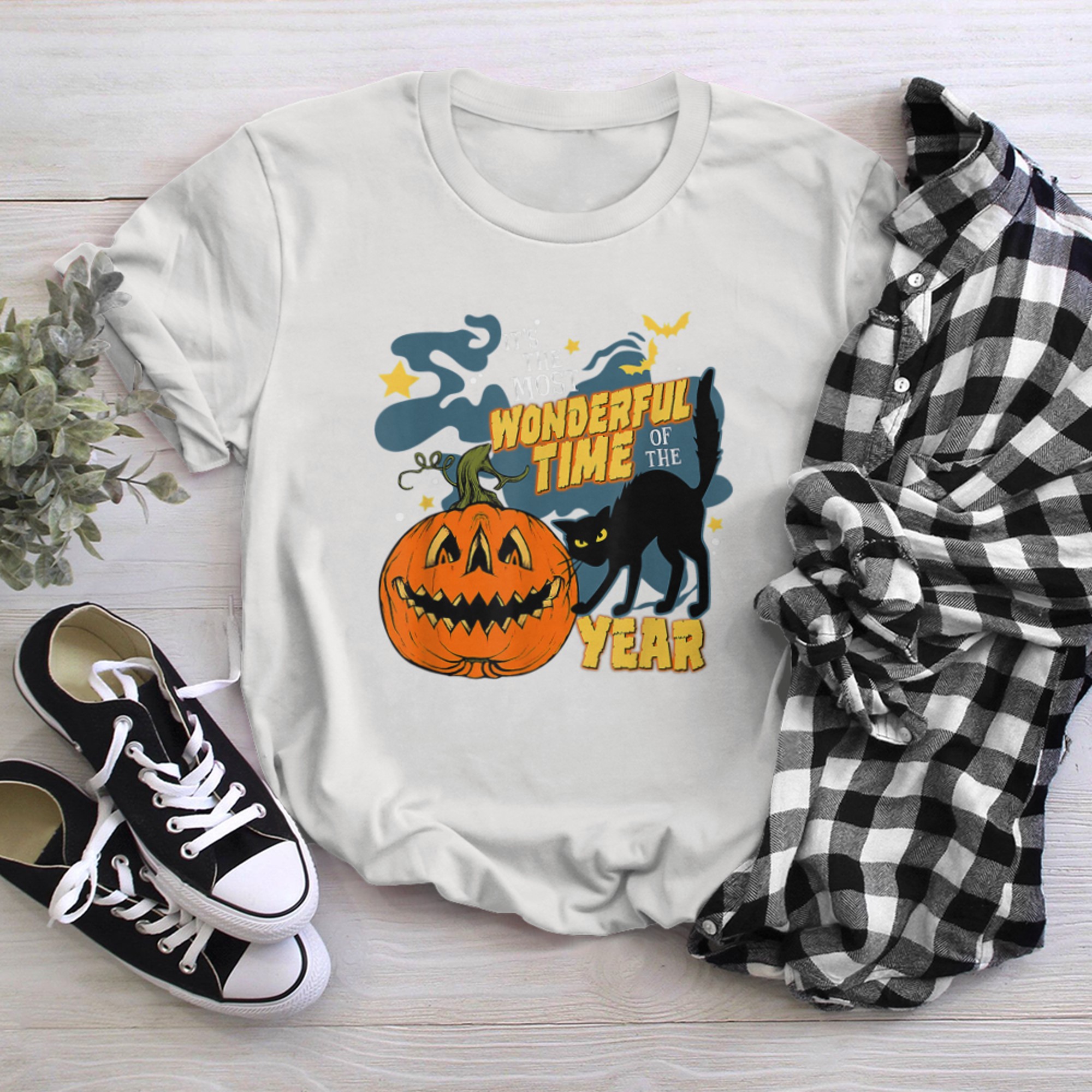 It's The Most Wonderful Time Of The Year Halloween Tee (2) t-shirt White