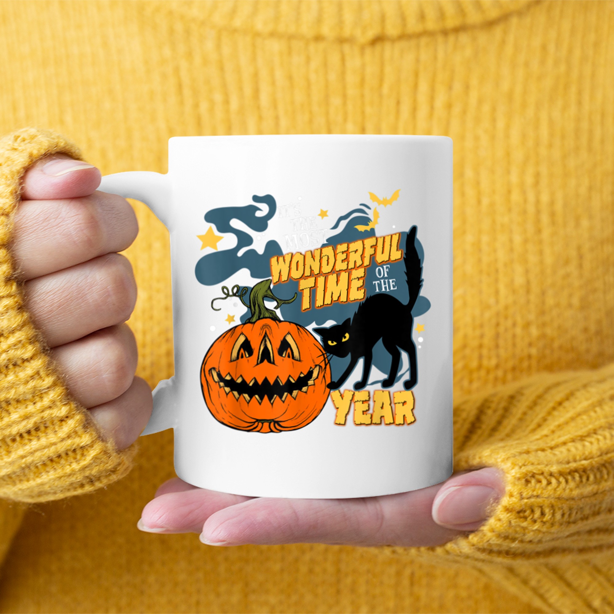 It's the Most Wonderful Time of the Year Halloween Tee (3) mug white