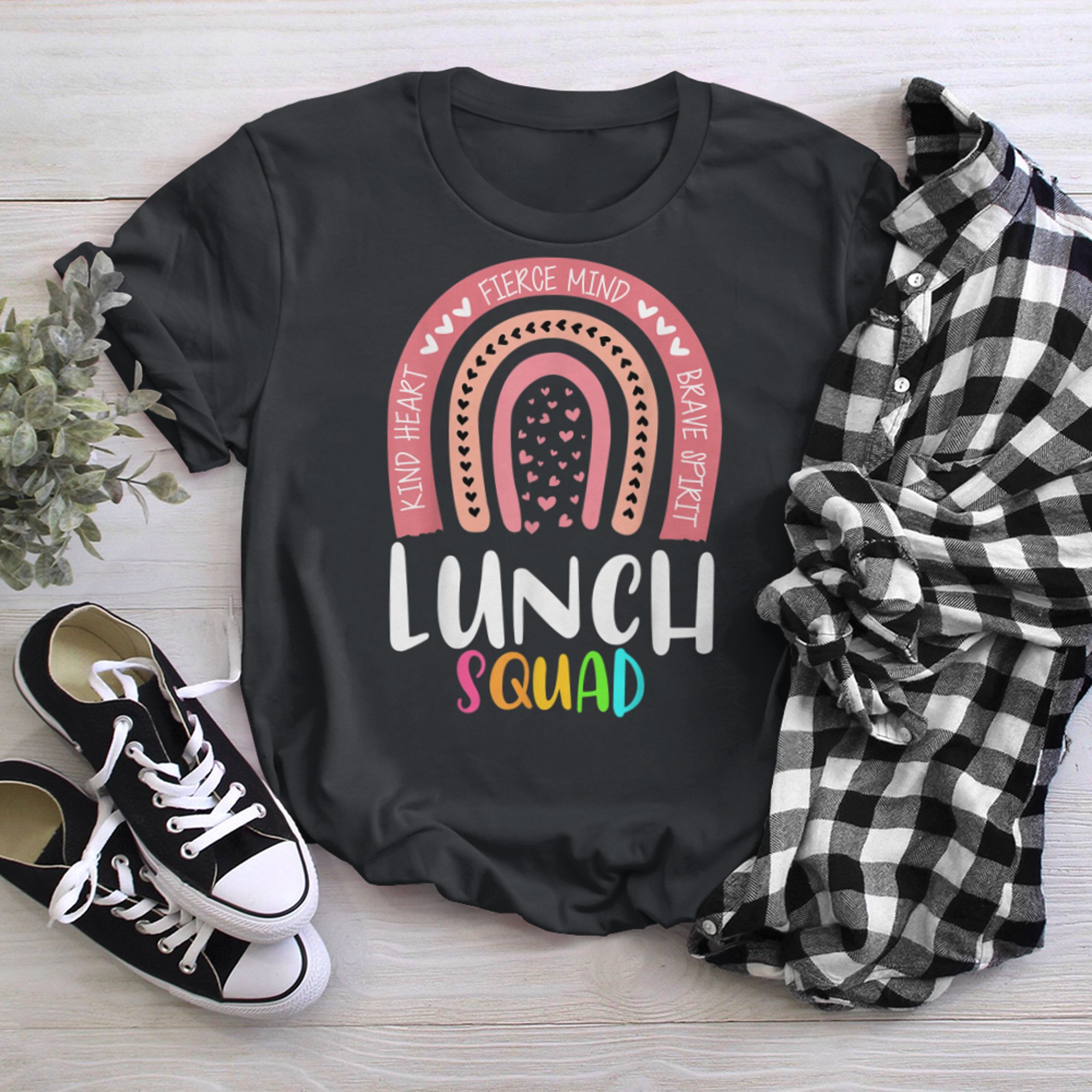 Lunch Squad Group Matching School Cafeteria Crew Spirit Day (32) t-shirt black